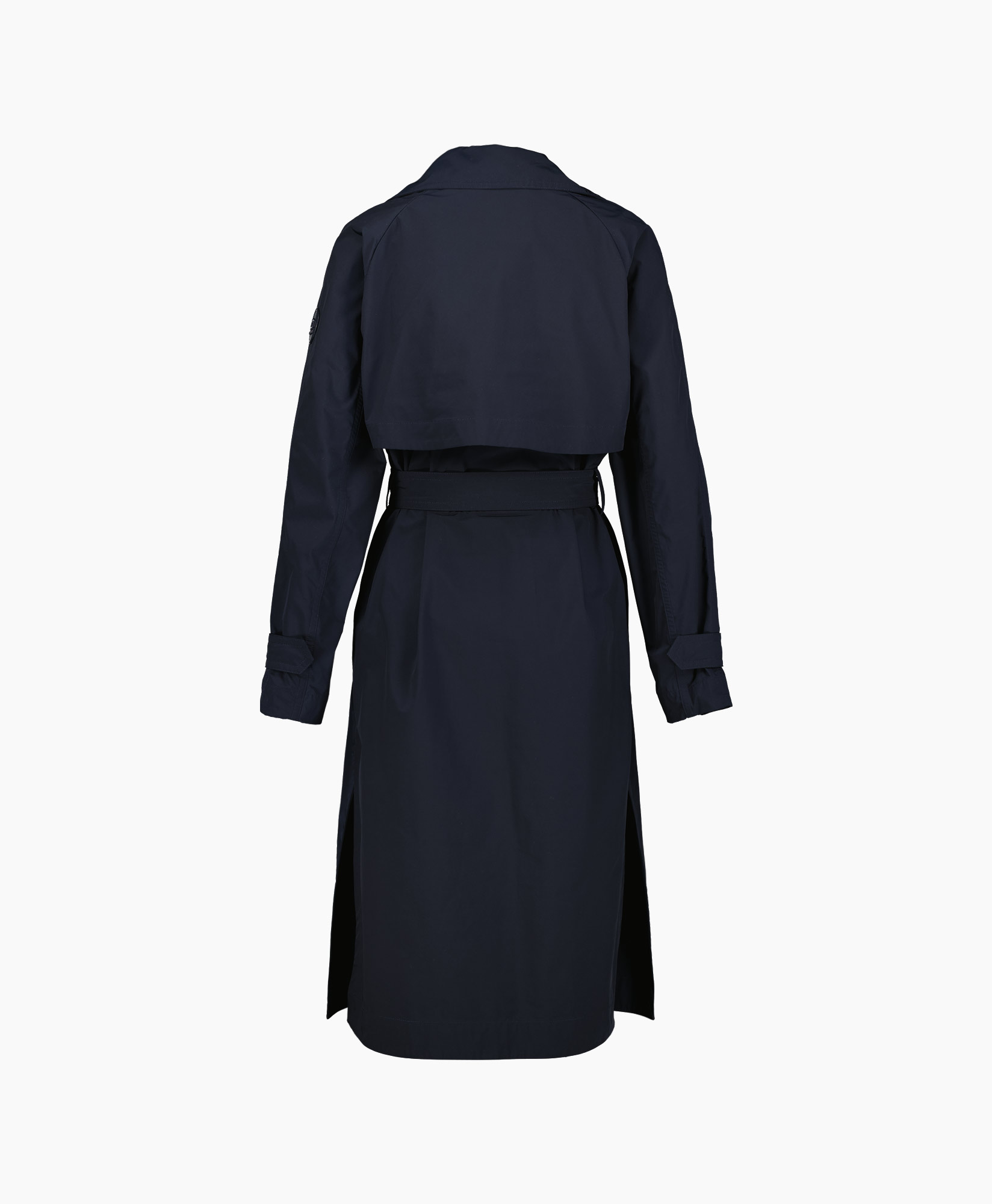 Woolrich  Trenchcoat Summer Donker Blauw