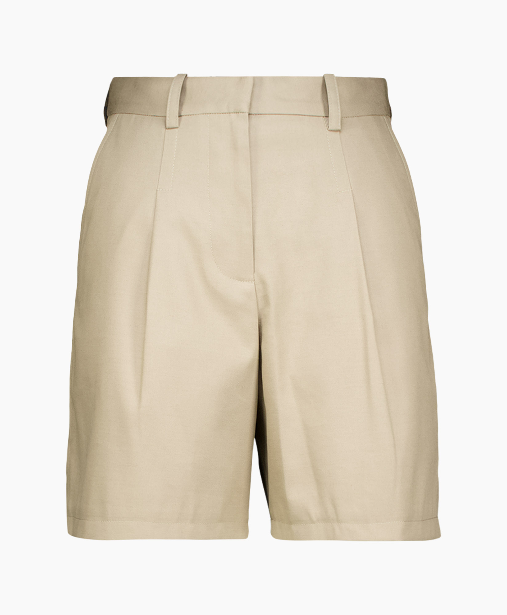 Korte Broek Solenne Taupe