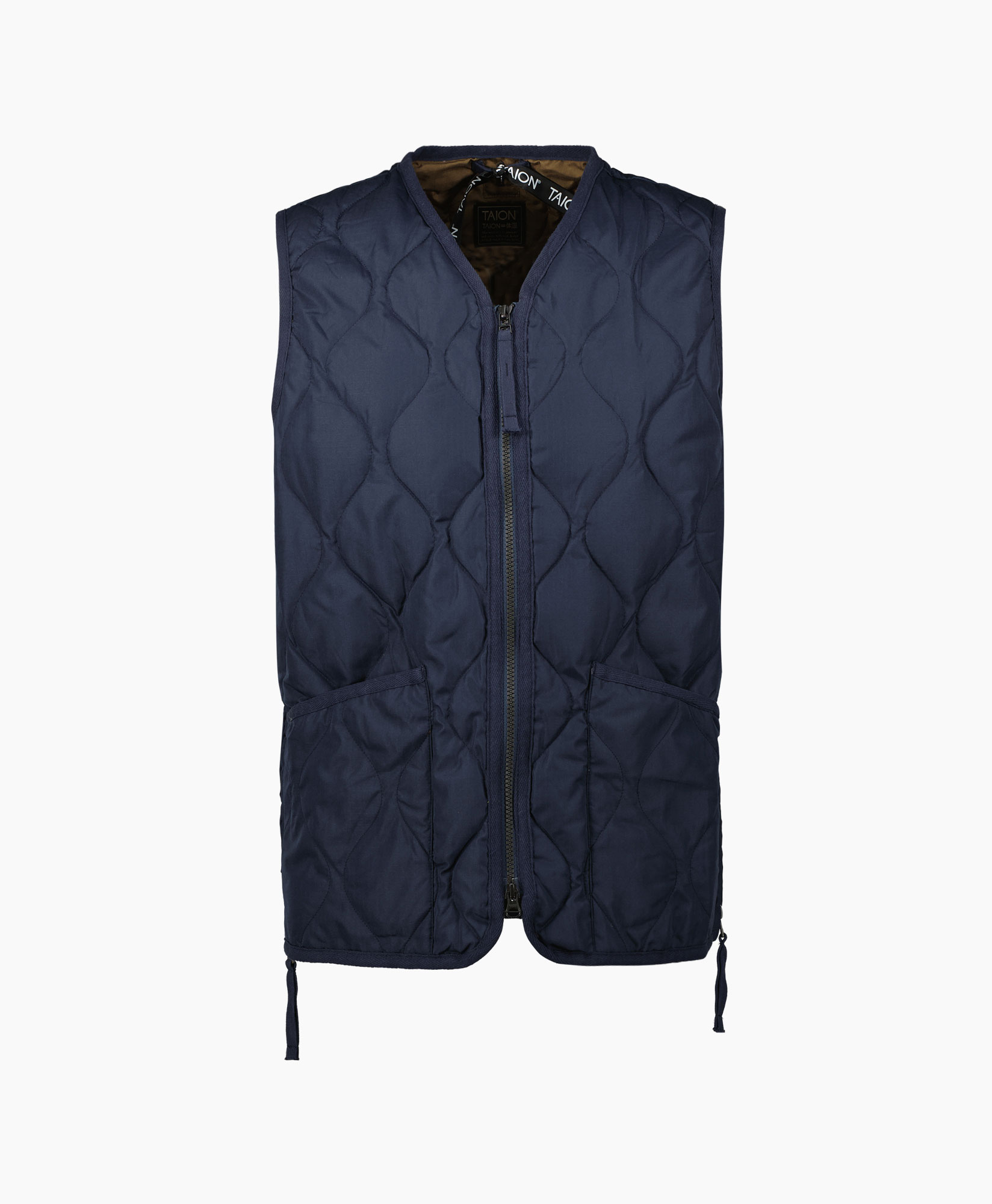 Taion Gilet 001zml-1 Donker Blauw