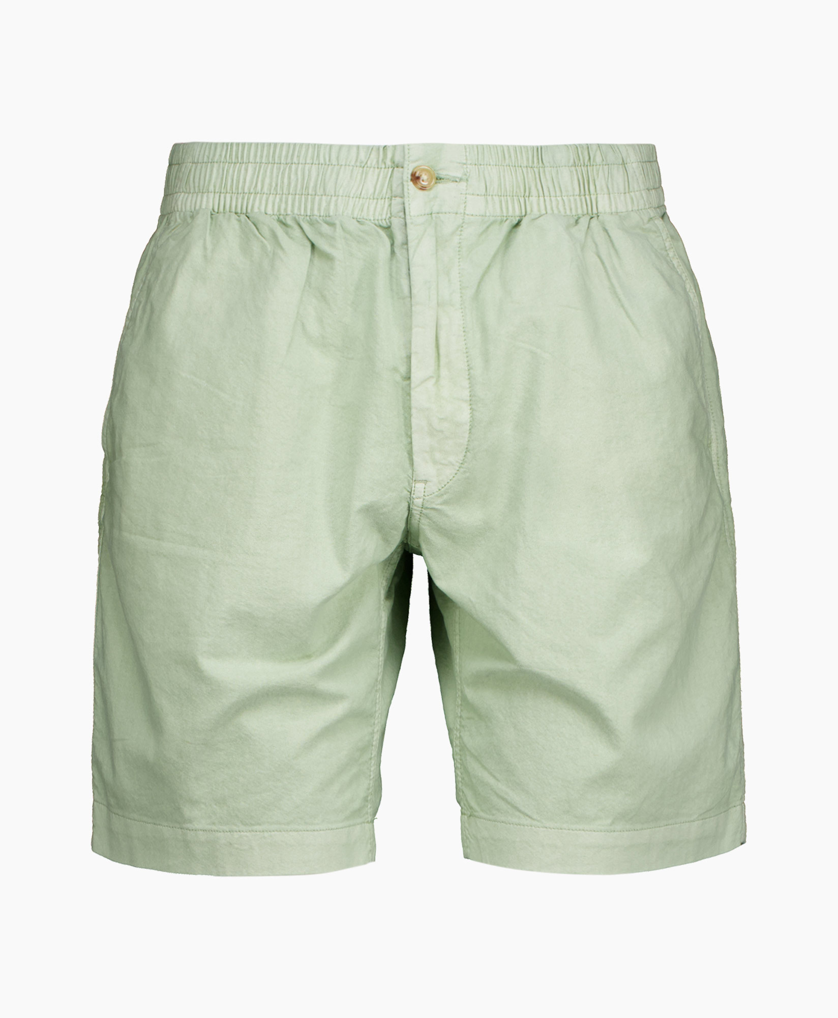 Korte Broek Mineral Dye Oxford licht groen