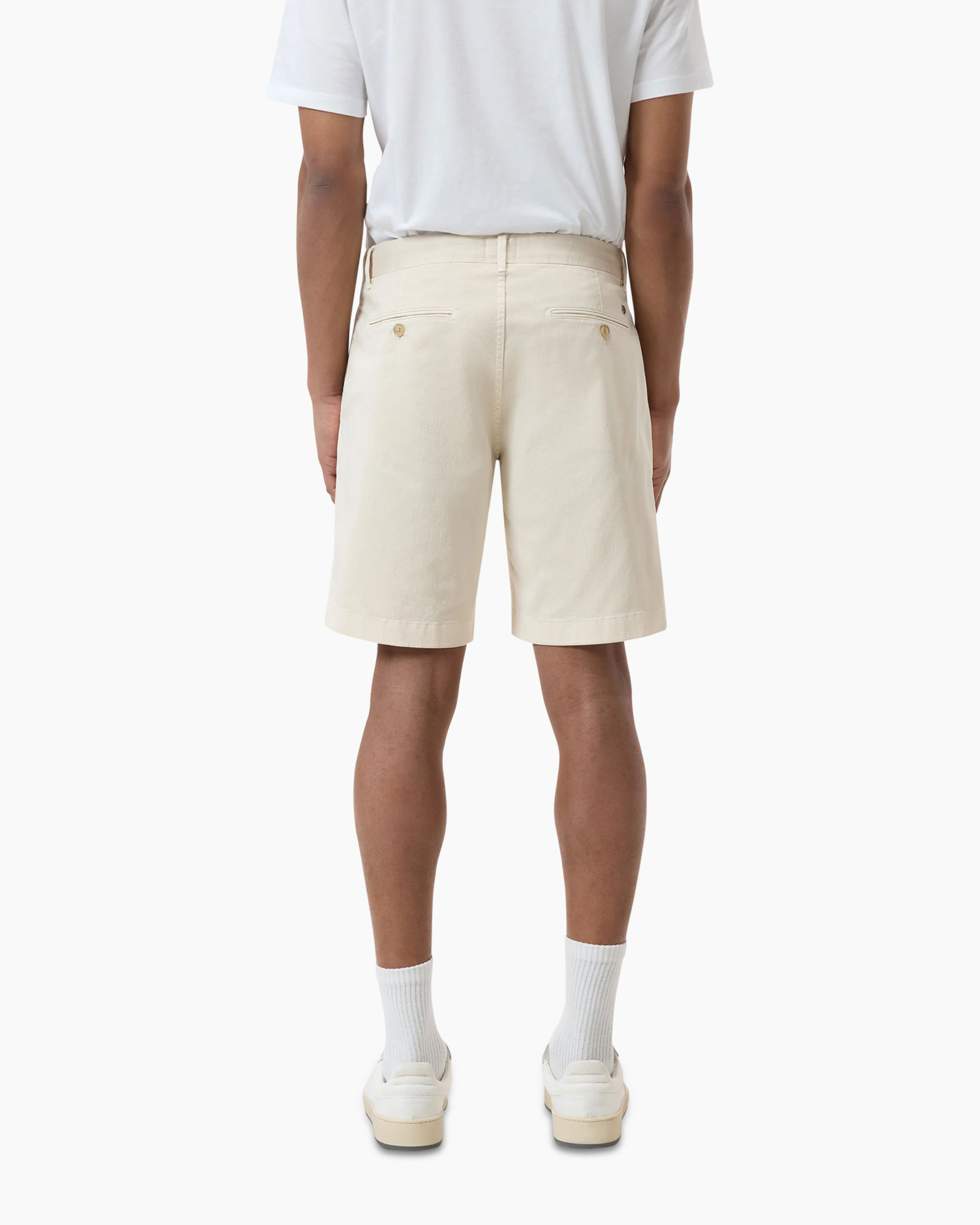 Korte Broek Classic Chino Shorts Beige