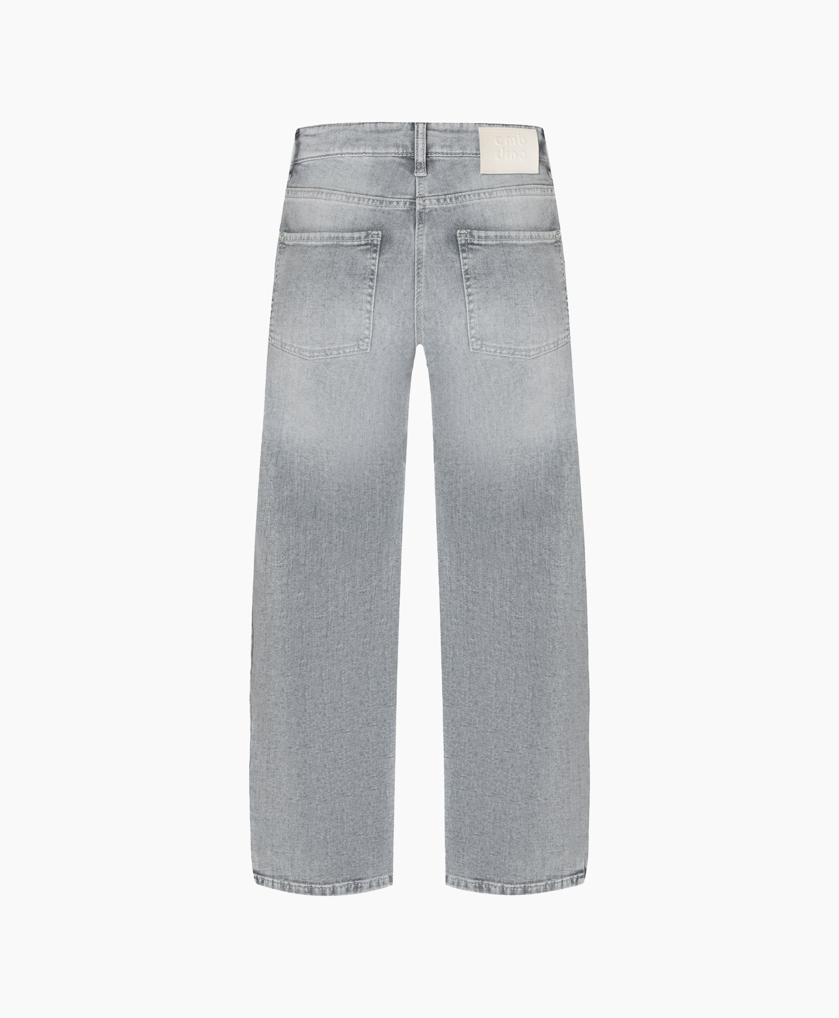 jeans, denim, light-wash, straight-leg, five-pocket