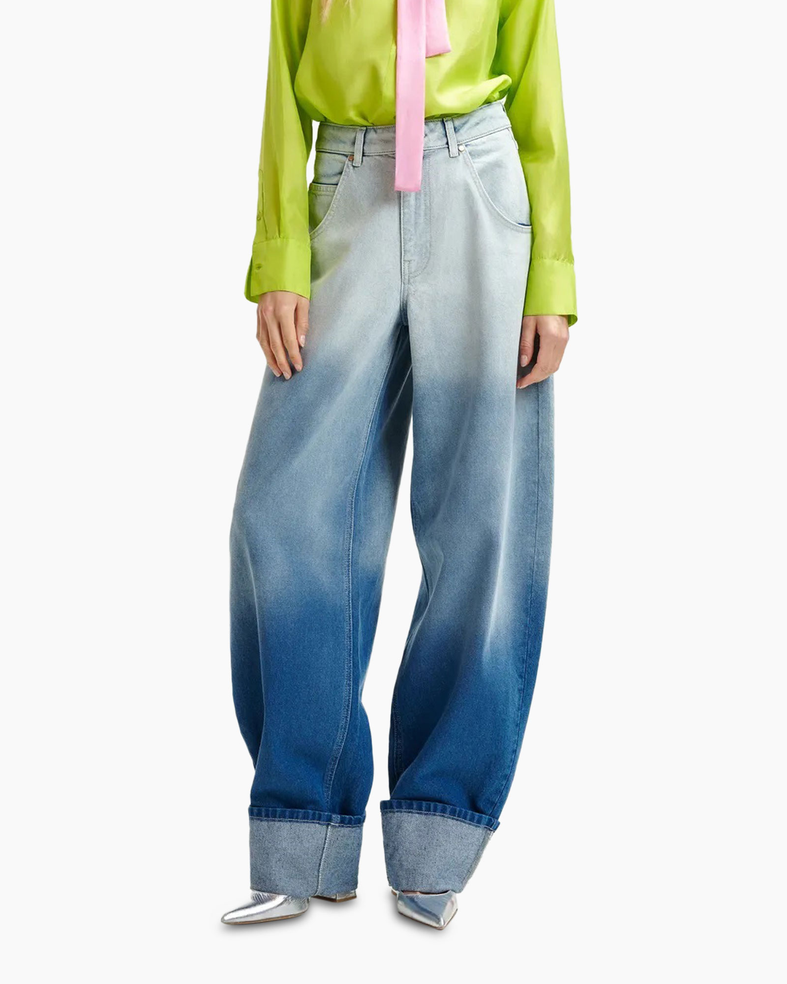 Jeans Haar Aqua