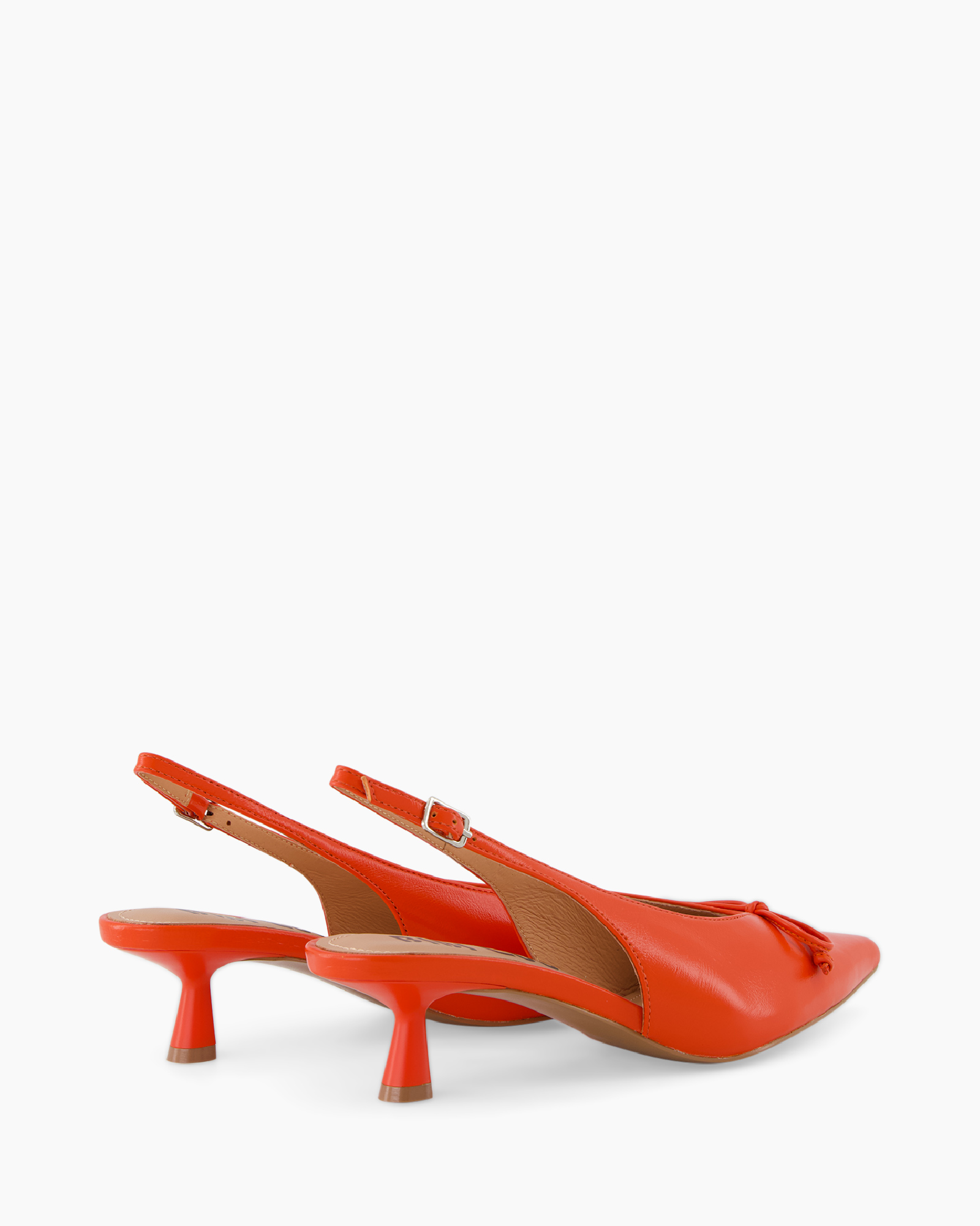 Pump Gloss Leather Rood