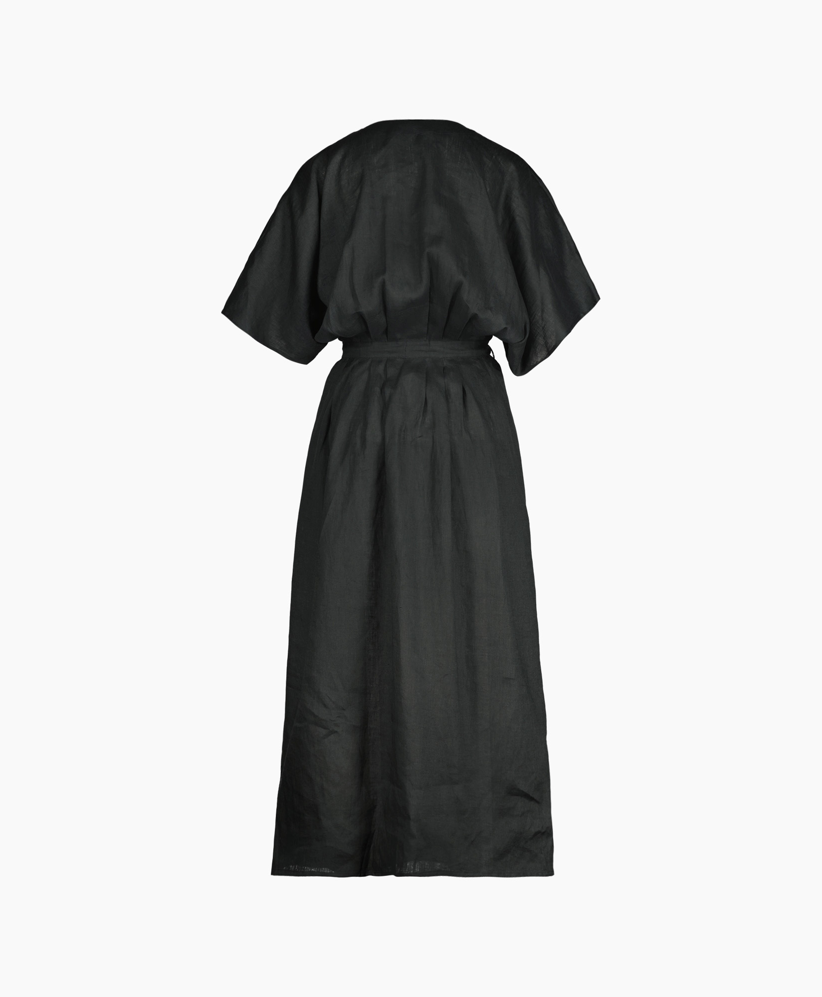 Greek Archaic Kori Maxi Jurk 130481 Donker Grijs