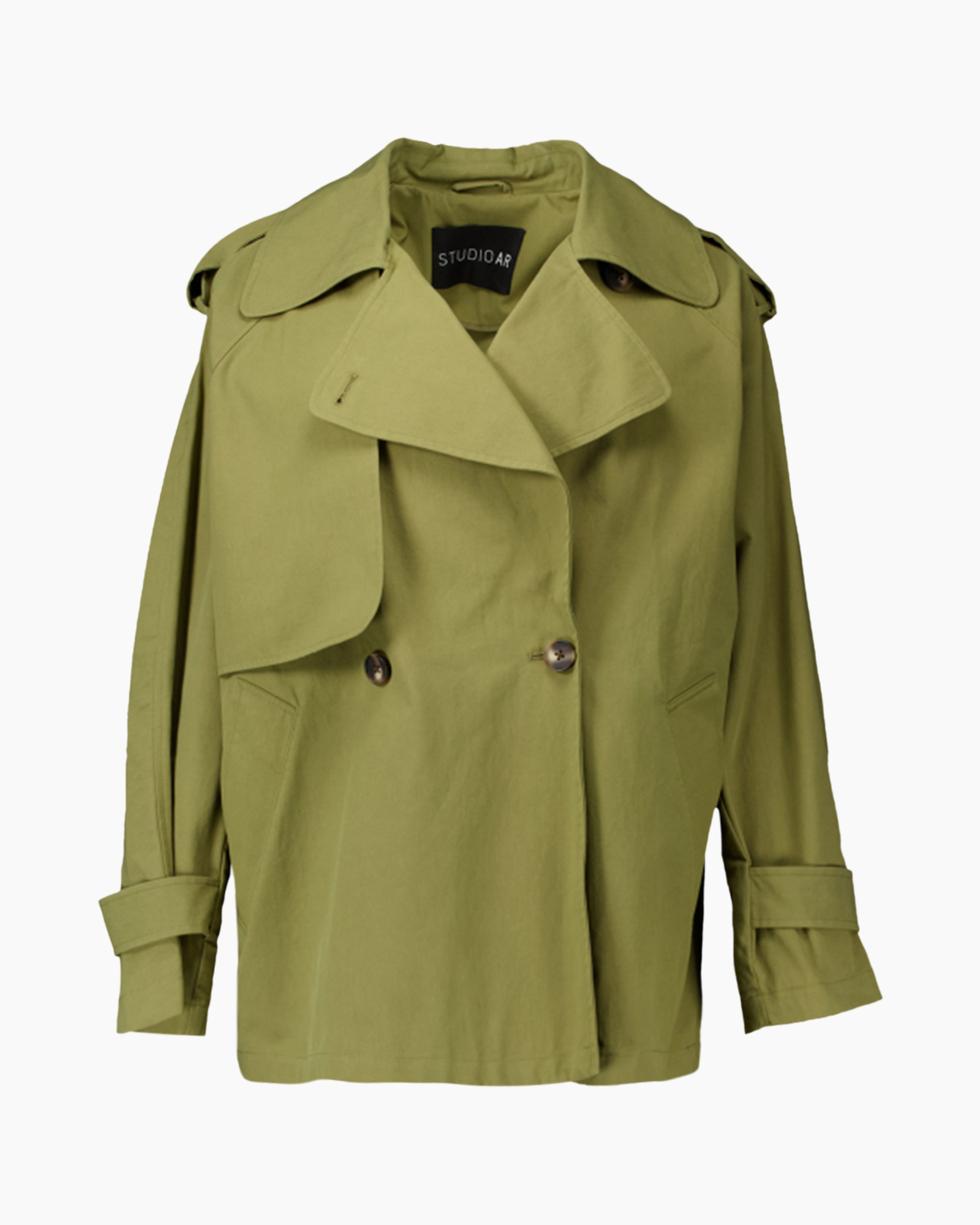 Trenchcoat Odonia Groen
