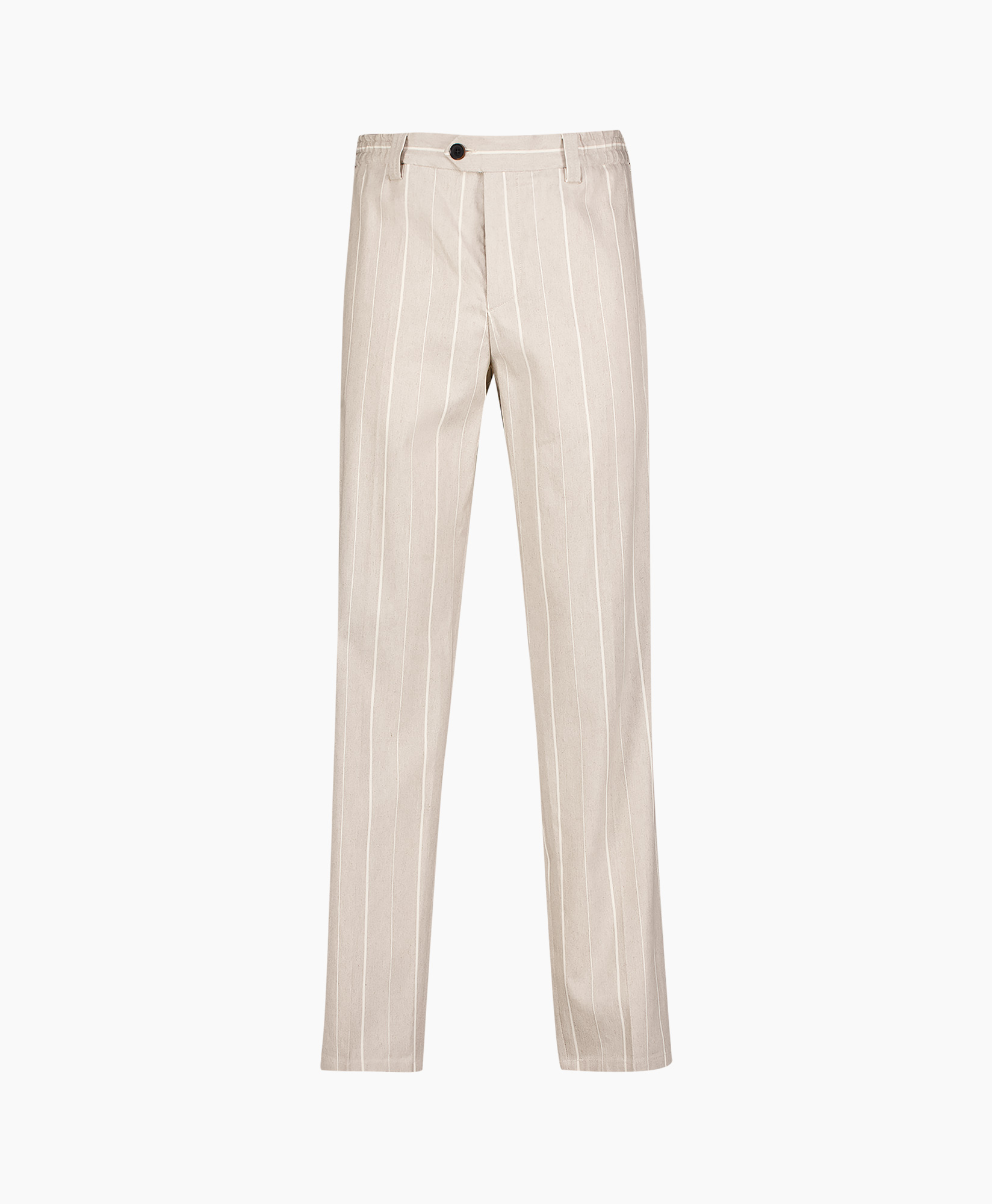 Short Trouser Co-li Stripe Lf Sand Beige