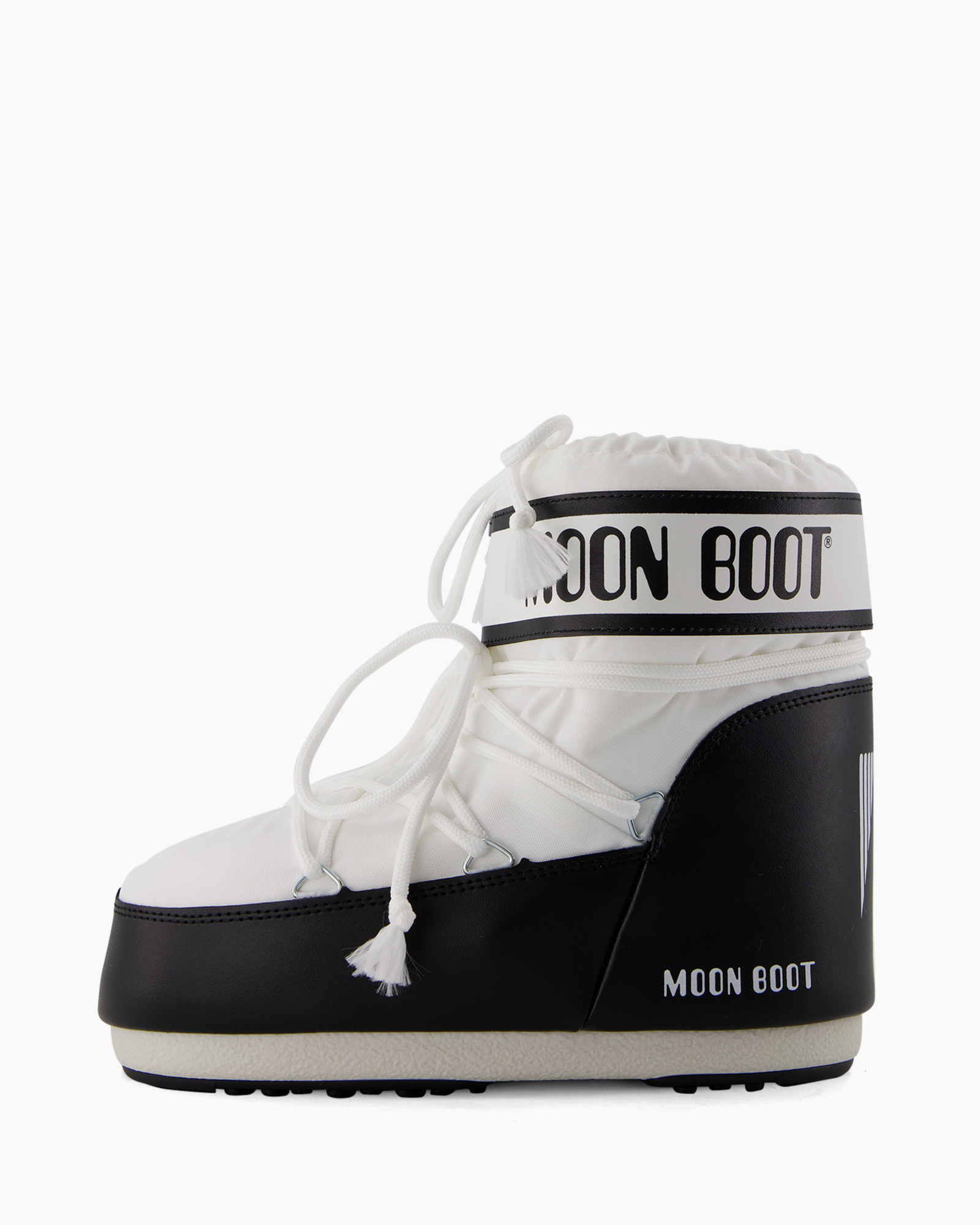 Enkellaars Mb Icon Low Nylon Wit