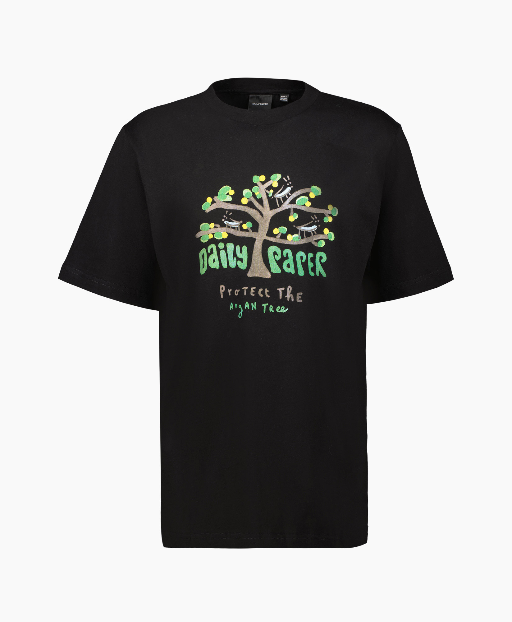Daily Paper T-shirt Korte Mouw Pardali Zwart