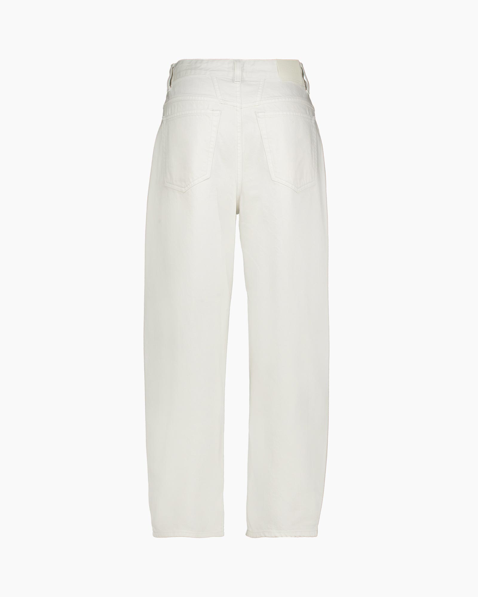 broeken, jeans, wit, trousers, middenhoog