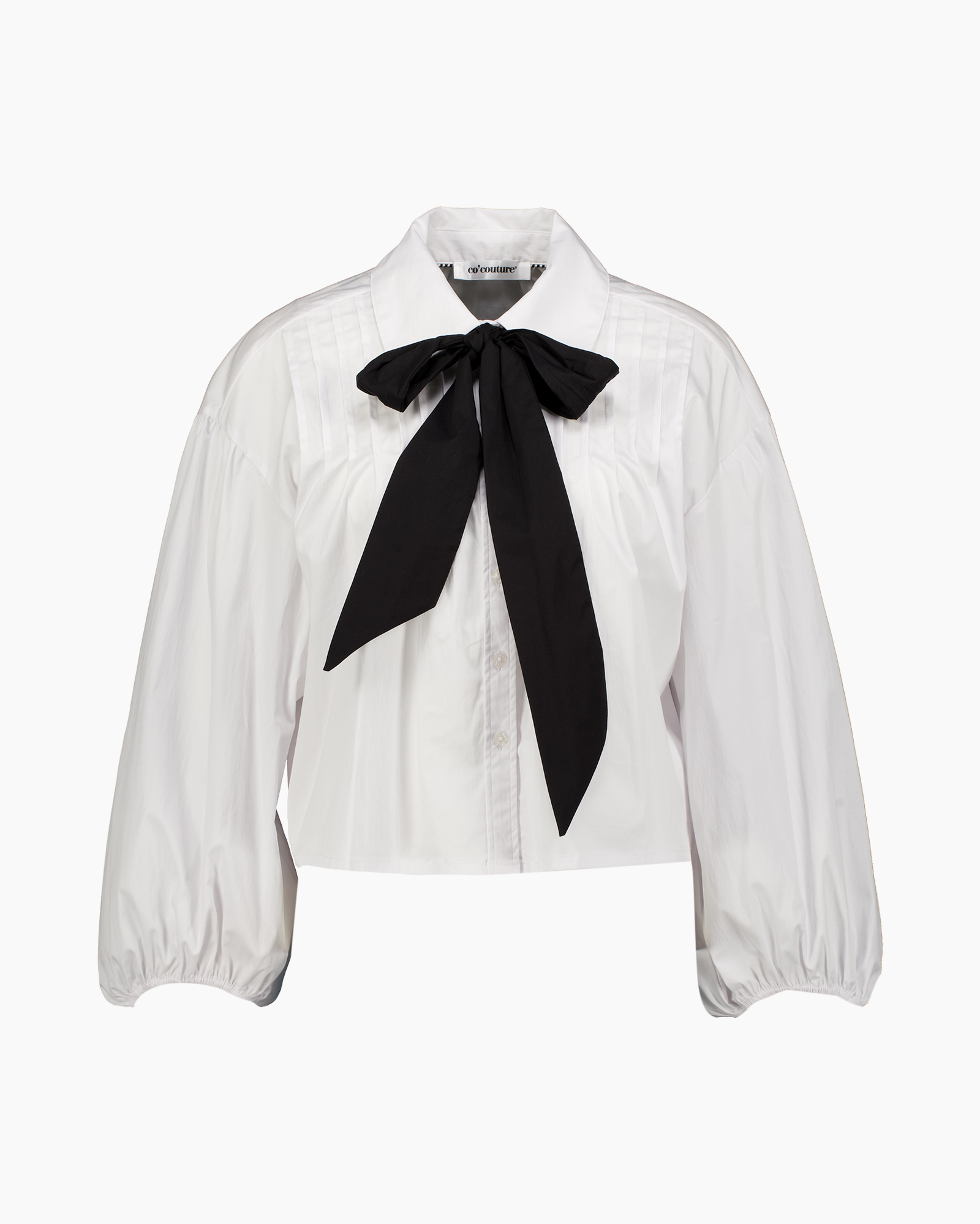 T-shirt Korte Mouw Cottoncc Crisp Bow Shirt Wit