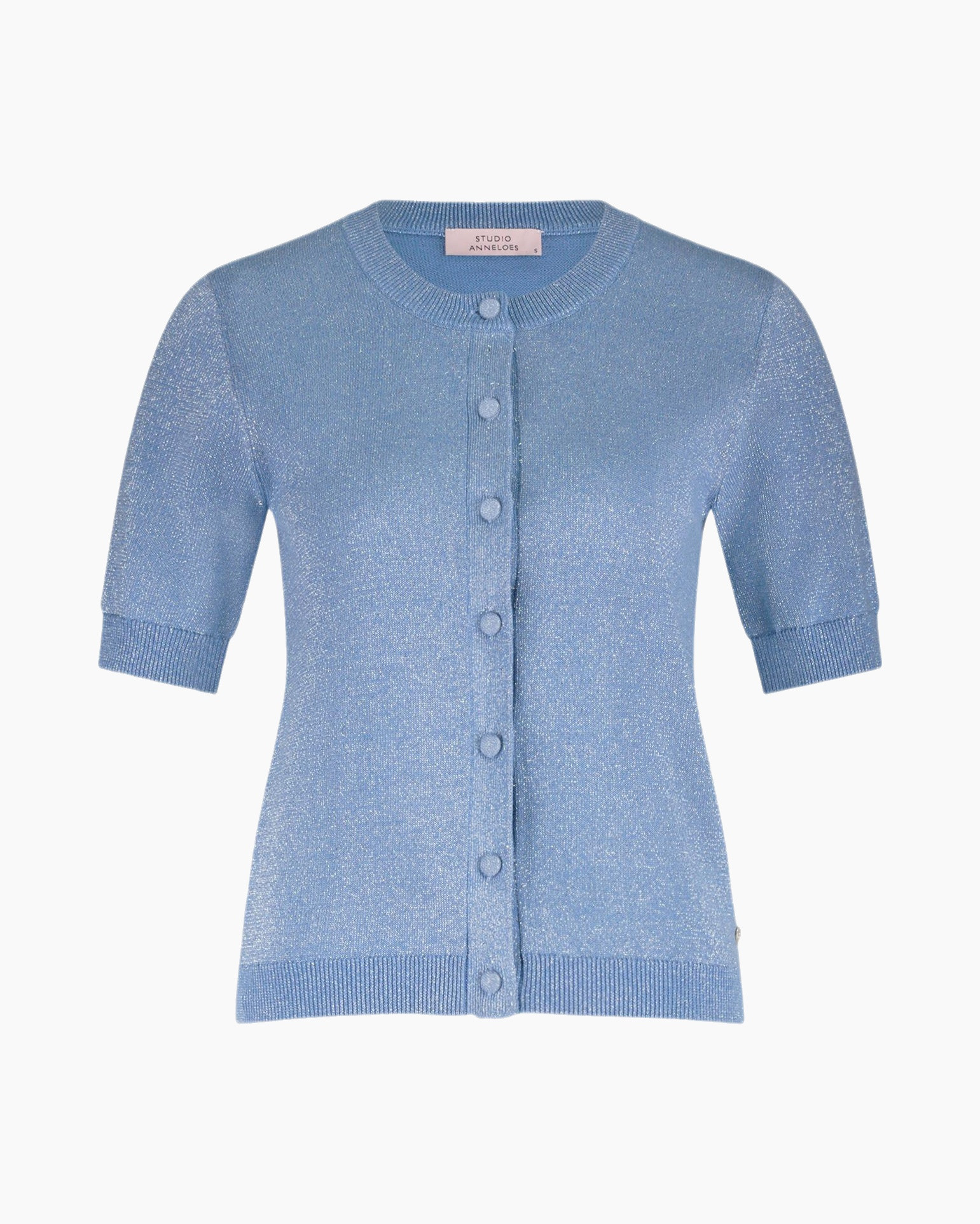 Vest Sanna Cardigan Licht Blauw