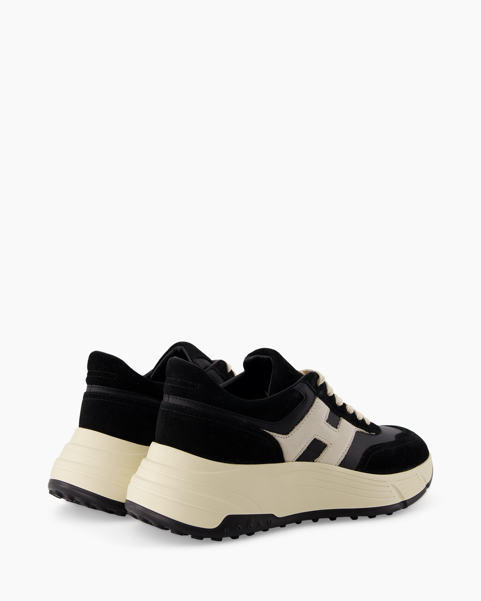 Sneaker H669 Allacciato Zwart