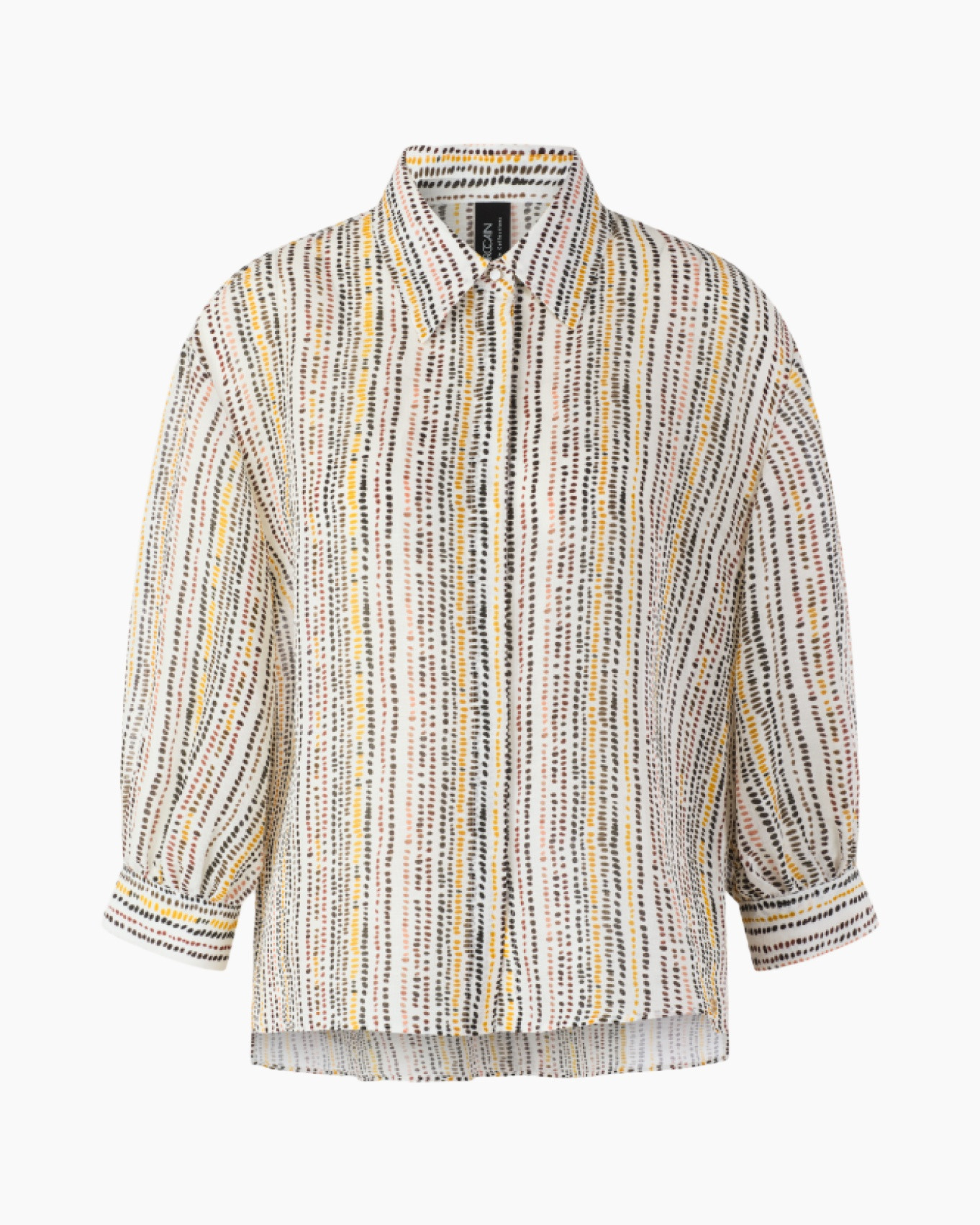 shirt, blouse, pattern, dots, long sleeves