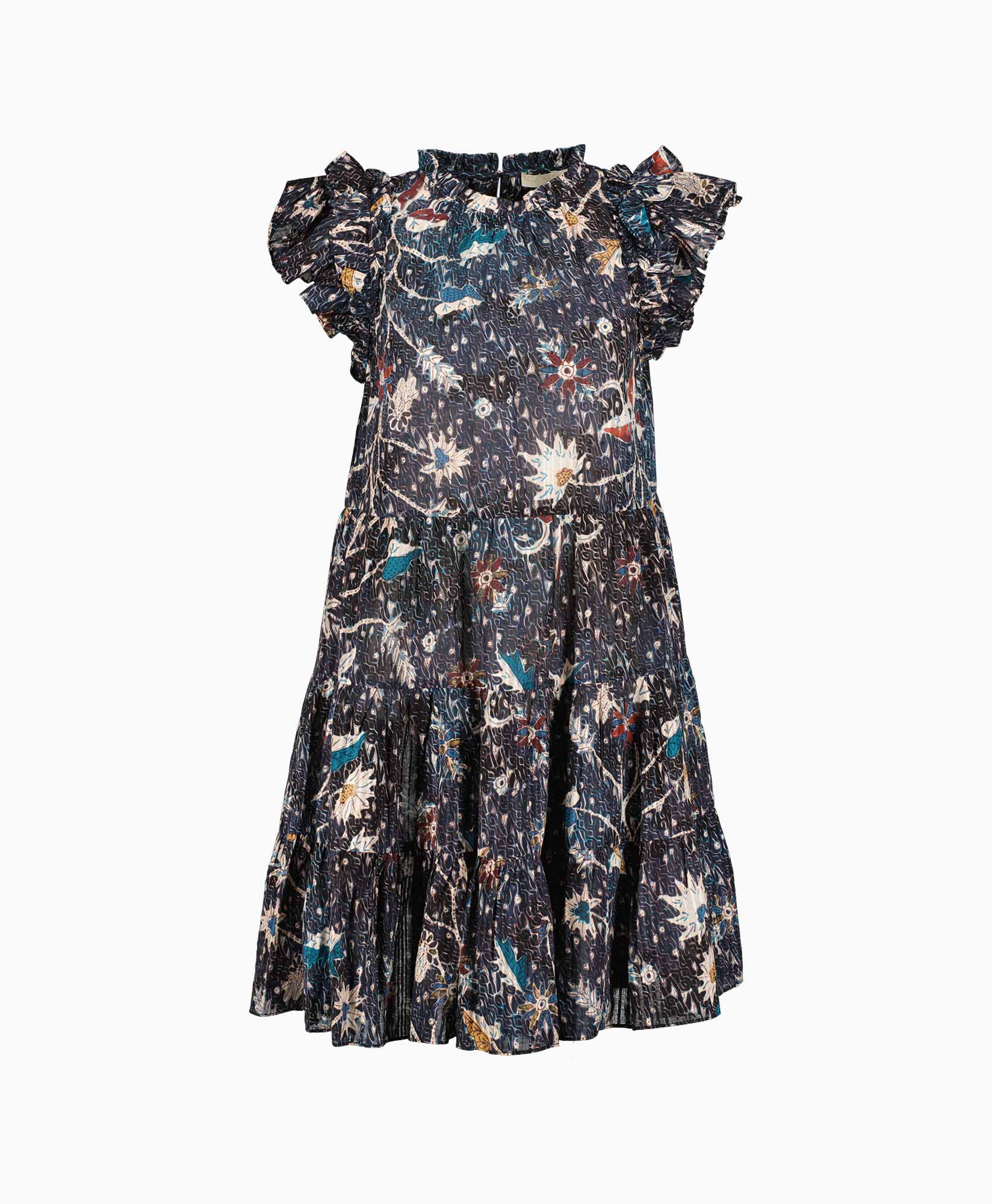 Ulla Johnson Mini Jurk Pf230165 Zwart