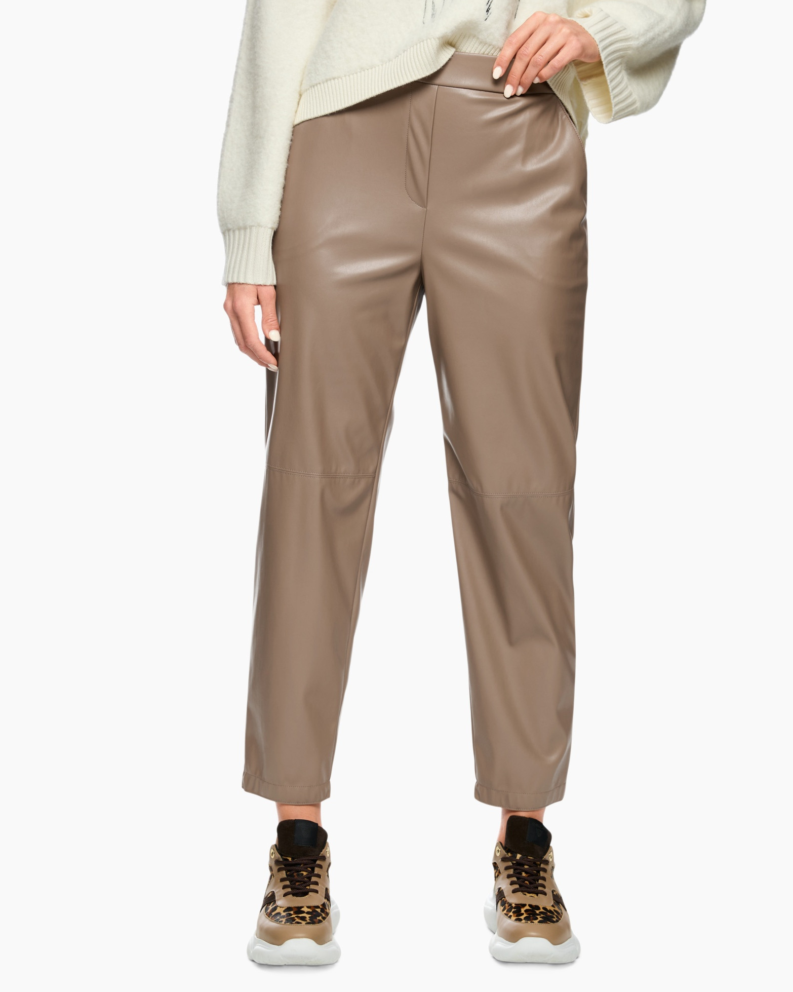 Broek Zs 81.45 J58 Bruin dessin