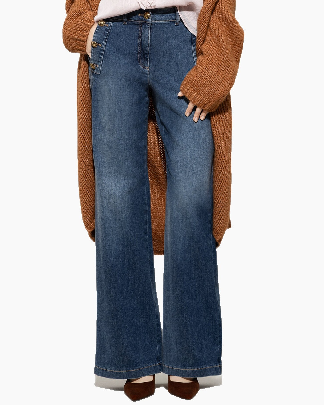 Broek 628811/4174-0 Blauw