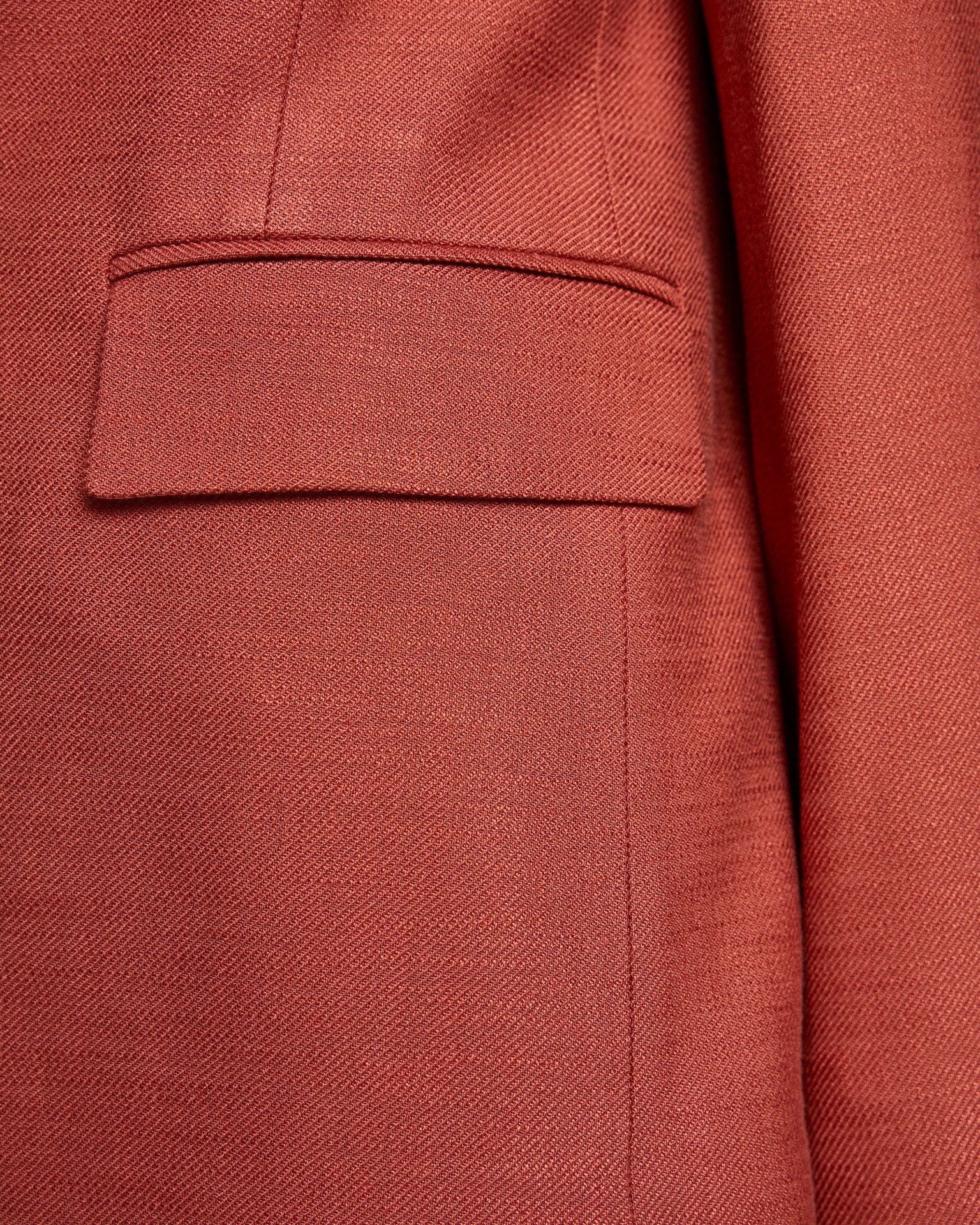blazer, pocket, red, fabric, herringbone
