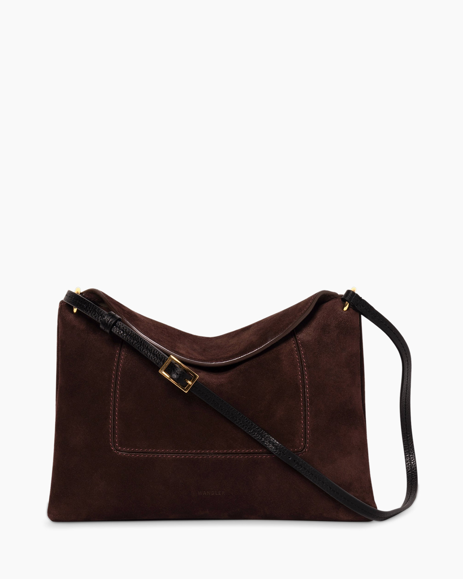 Crossbody Tas Penelope Slouch Donker Bruin