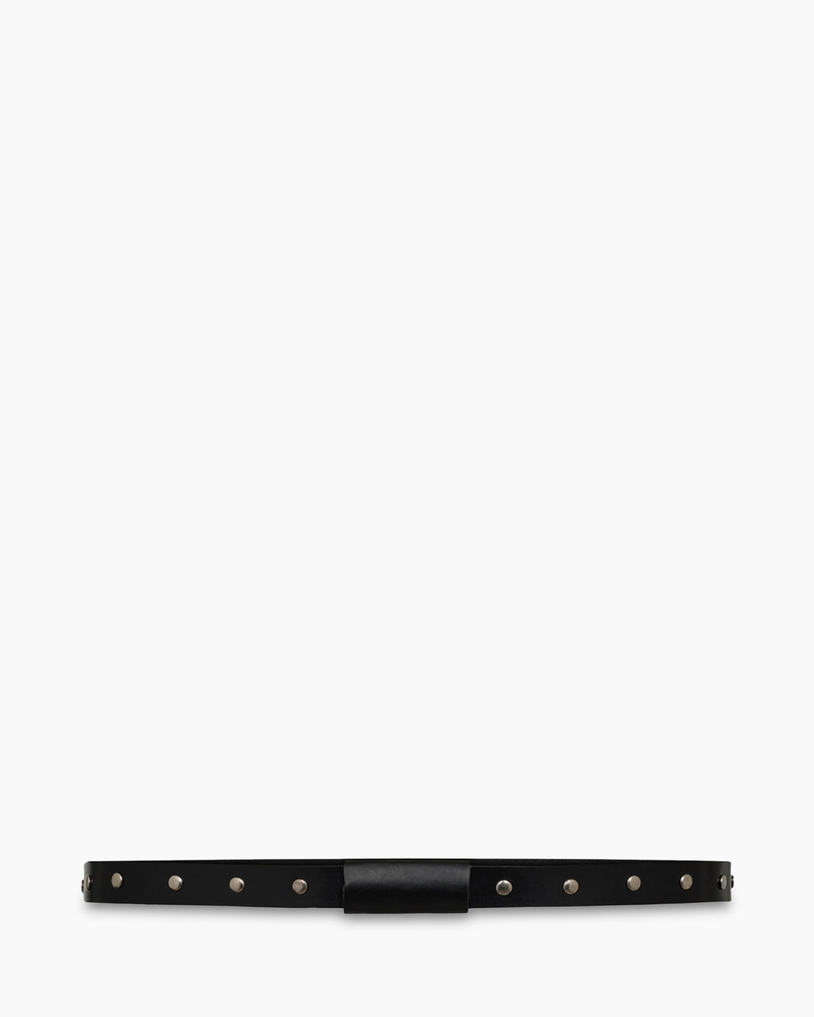 Riem Tonna Leather Stud Zwart