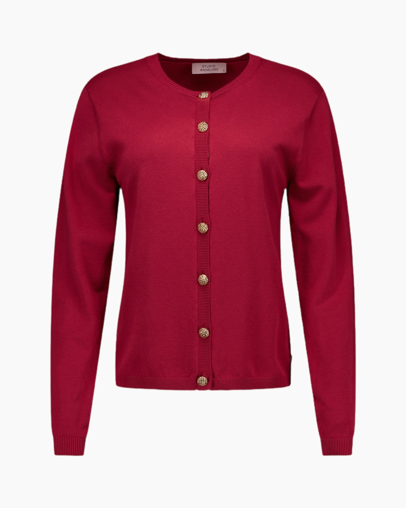 Vest Jerry Cardigan Rood