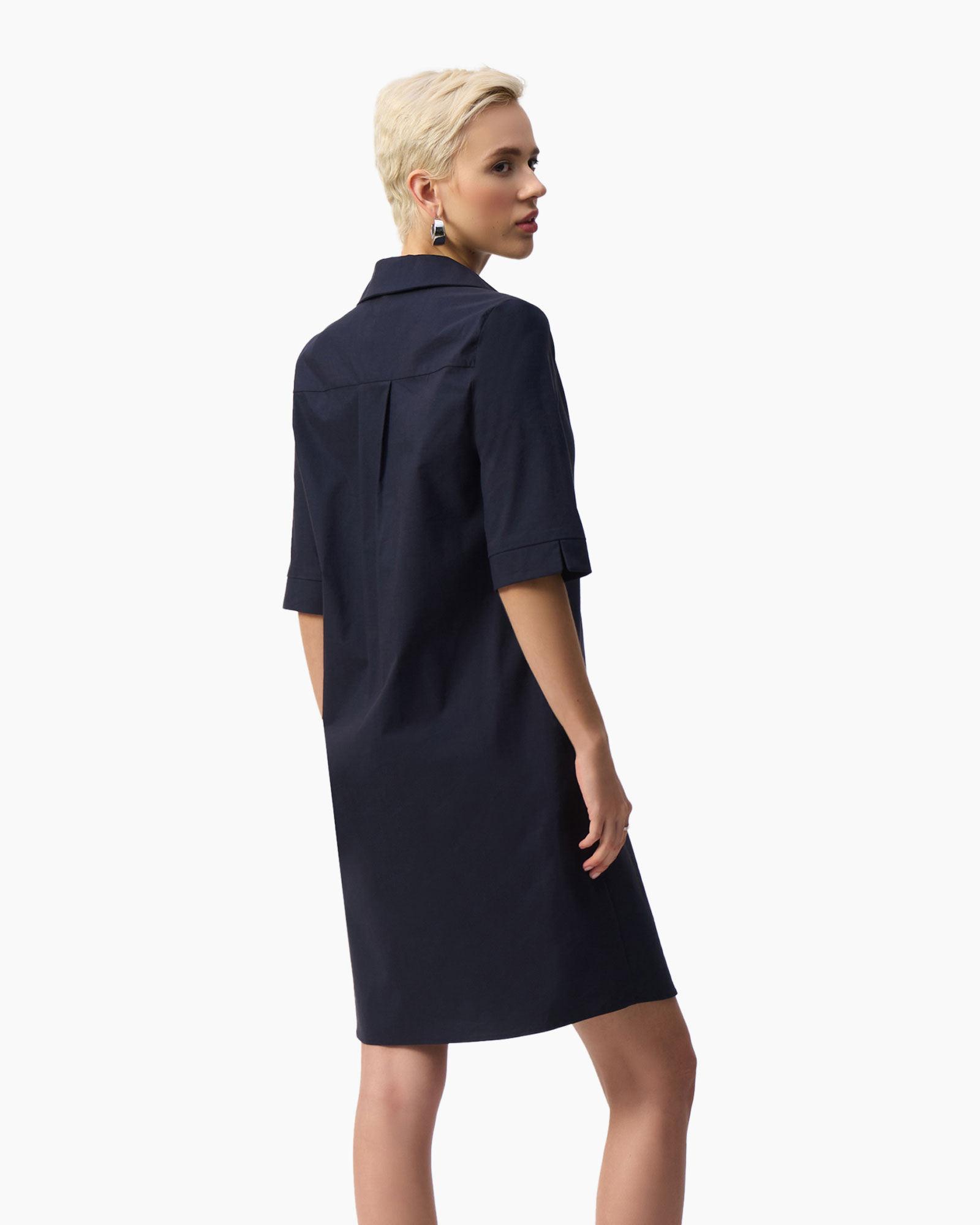 Mini Jurk Little Black Donker Blauw
