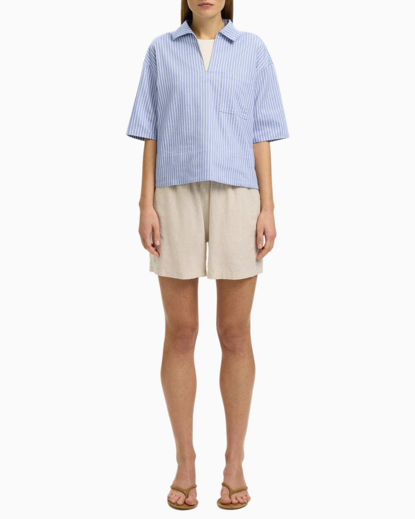 Korte broek, Linnen, Persoon, Shirt, Schoen