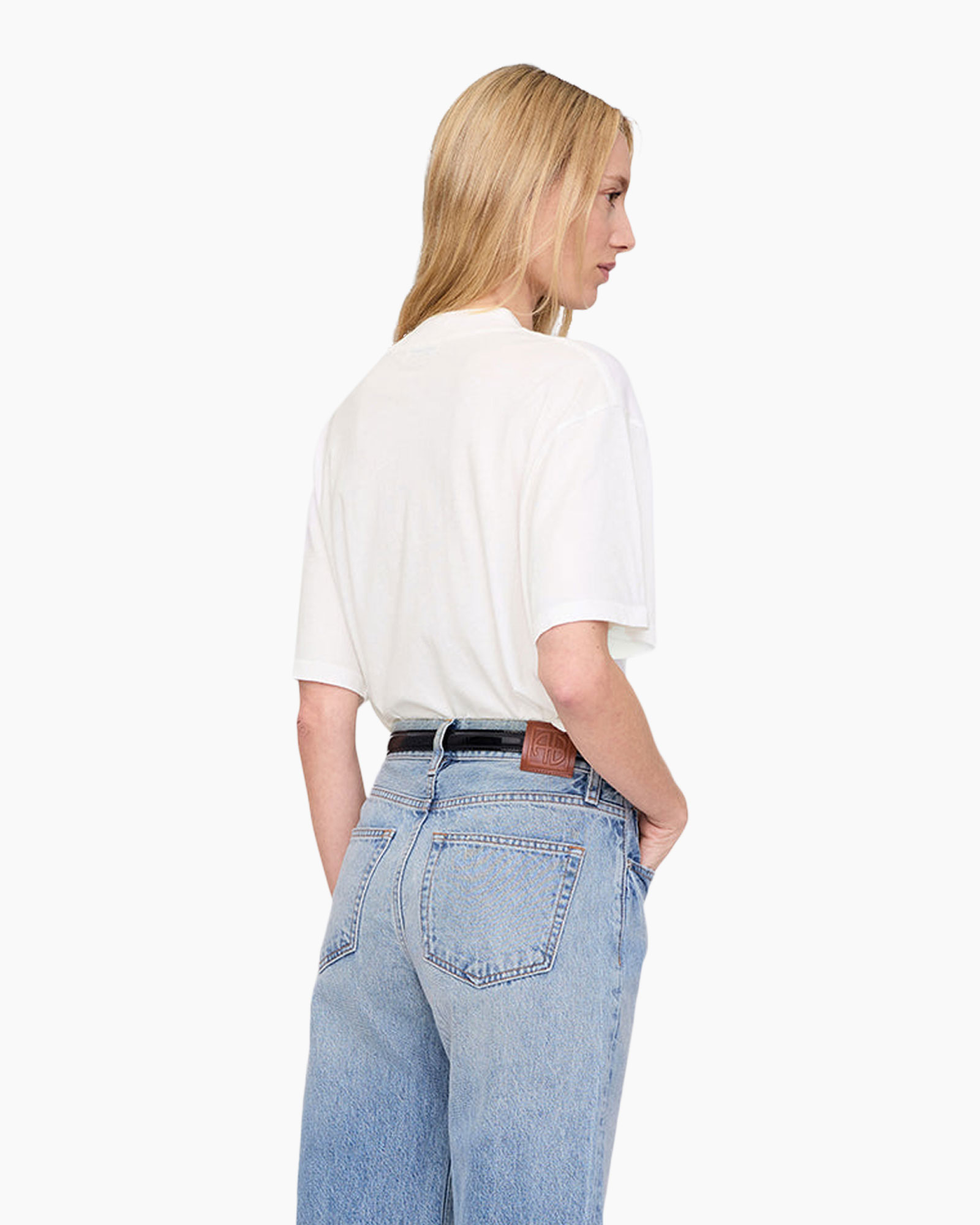 T-shirt Korte Mouw Ashton Off White