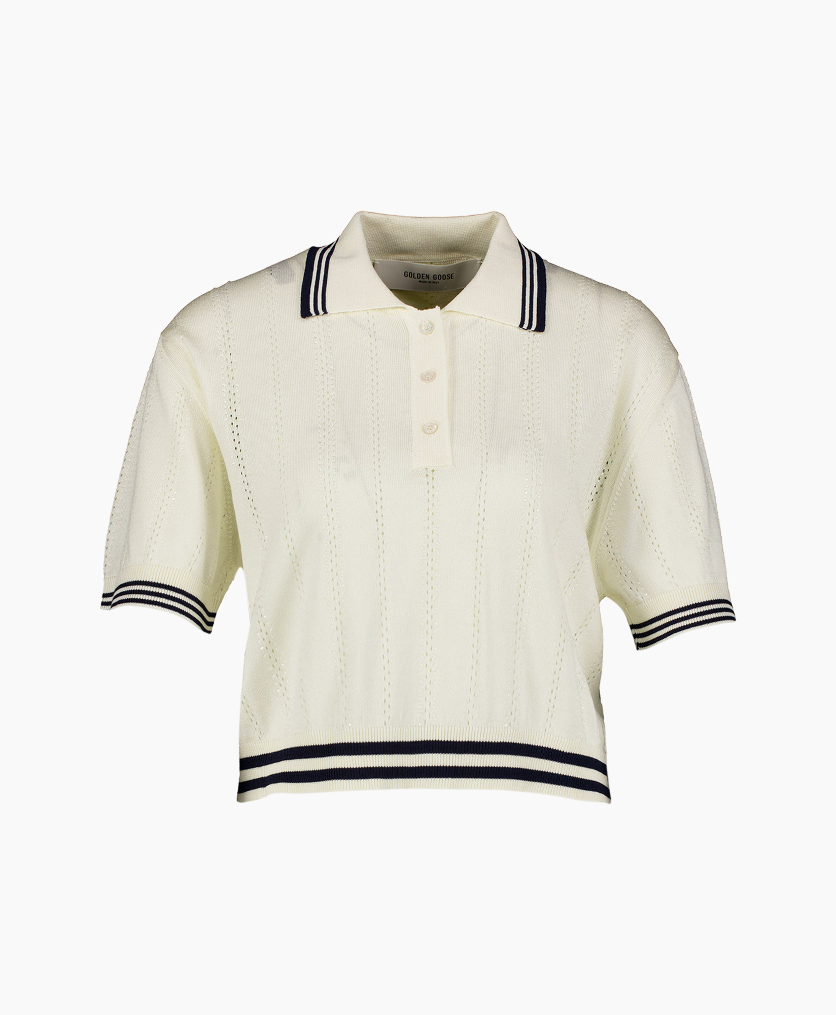 Polo Golden W's Ss Crop Martha Wit