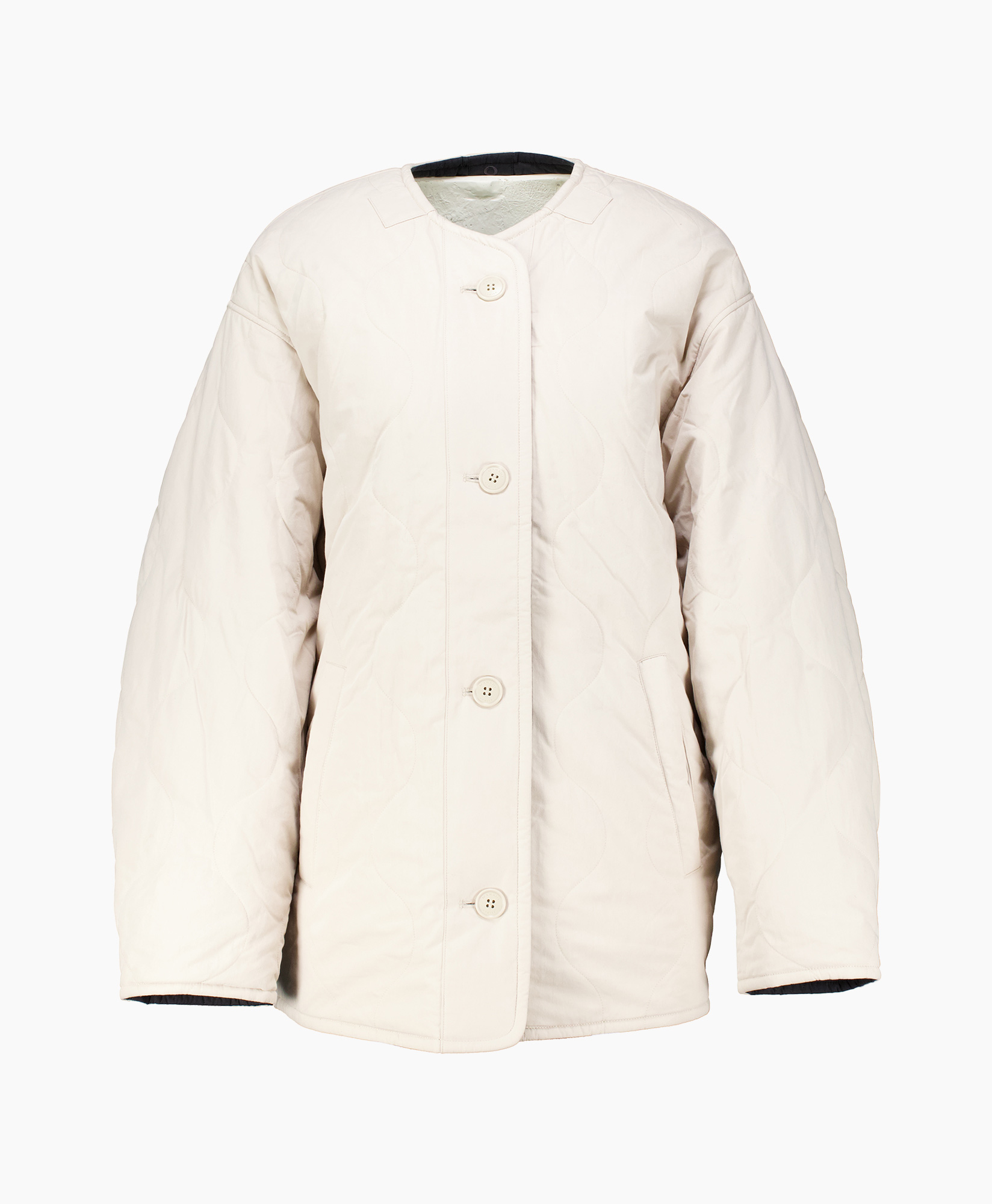 Gewatteerde Jas Nesmae Ecru