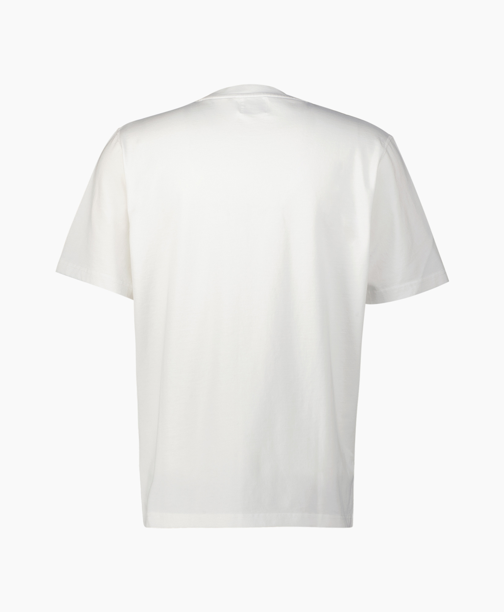 T-shirt Korte Mouw Front Arte Chest Wit