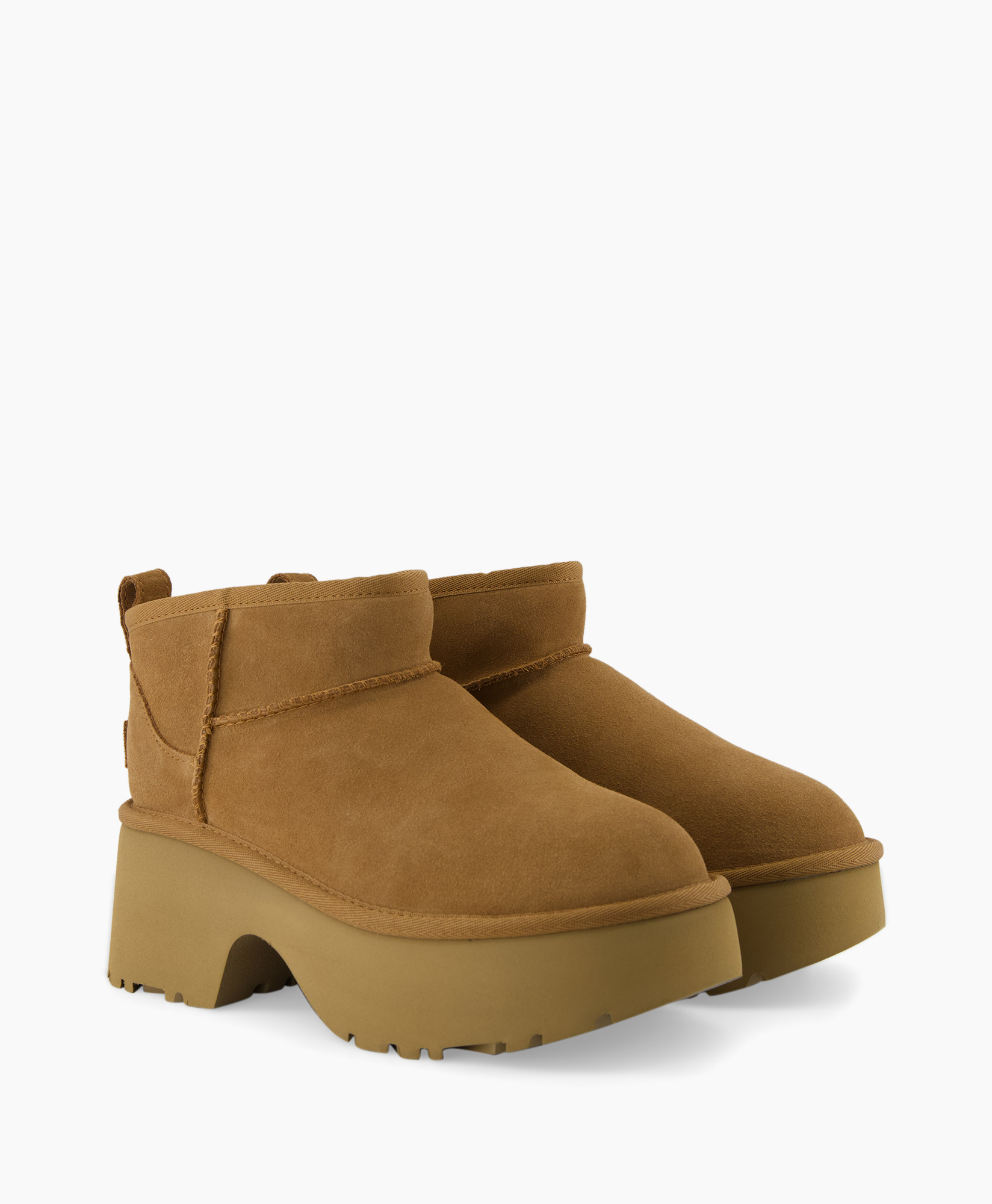 Enkellaars W Classic Ultra Mini New Heights Camel