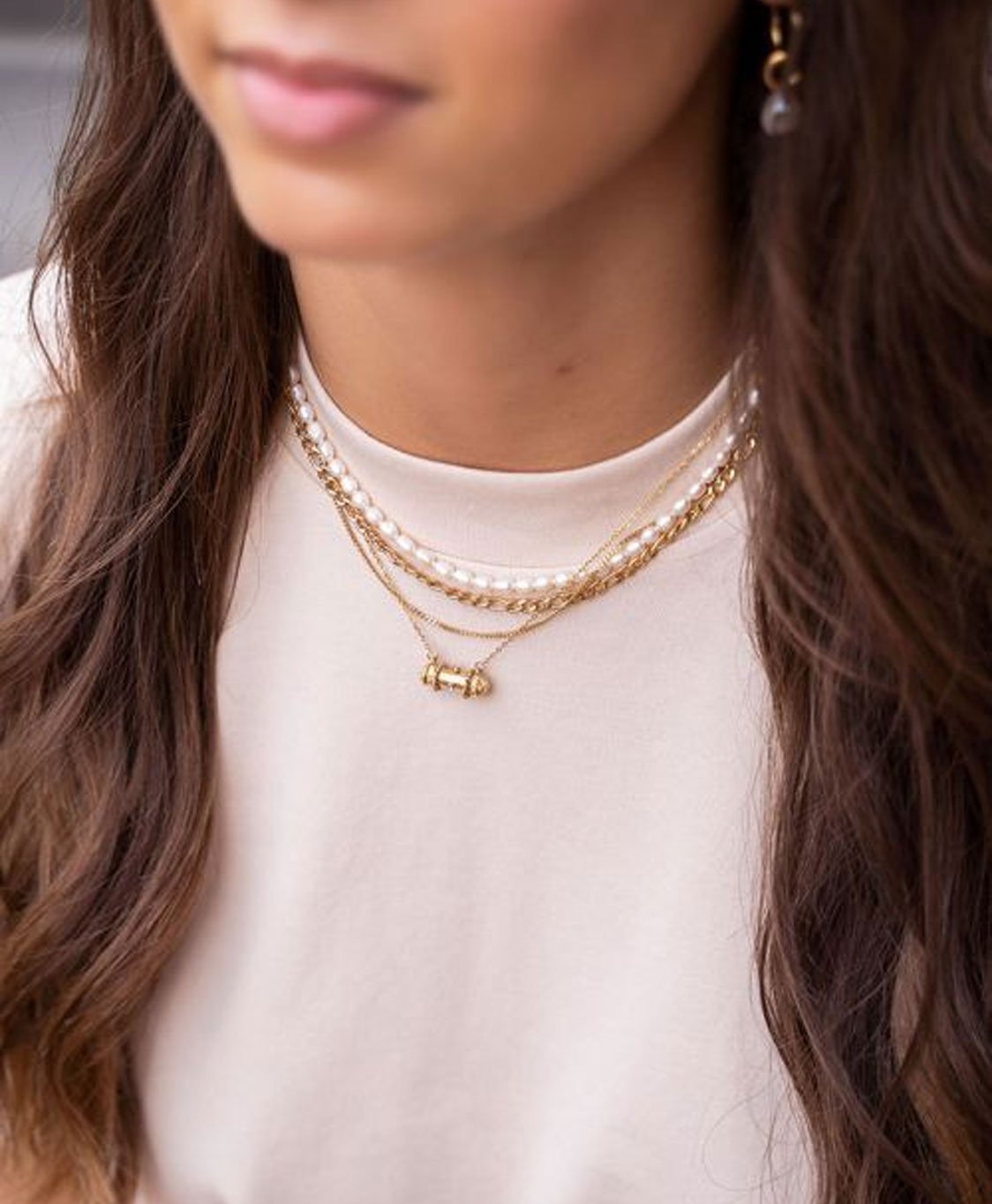 My Jewellery Ketting Mj05463 Goud