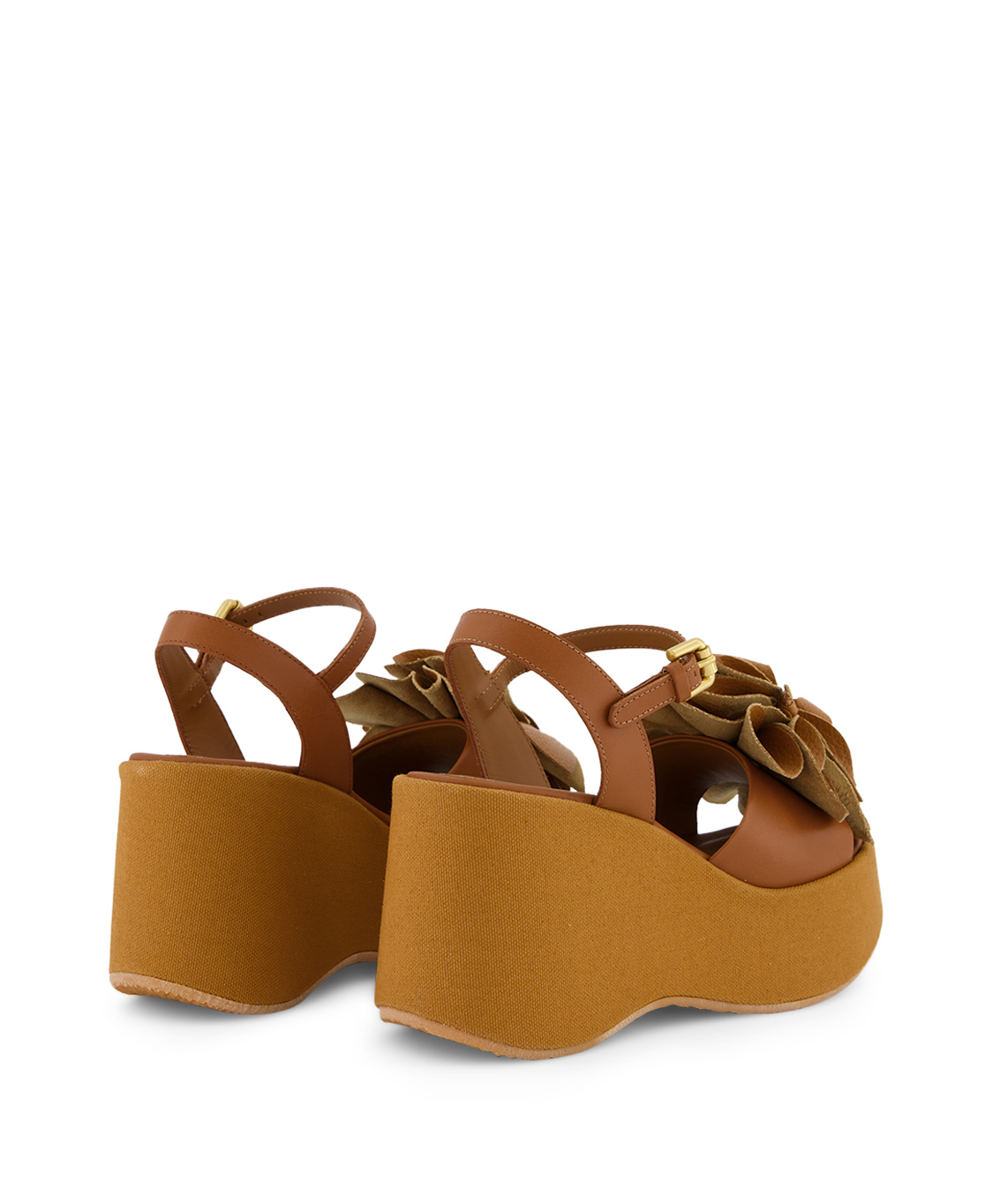 See Chloe Schoenen Sandaal Met Hak Sb38063a Bruin