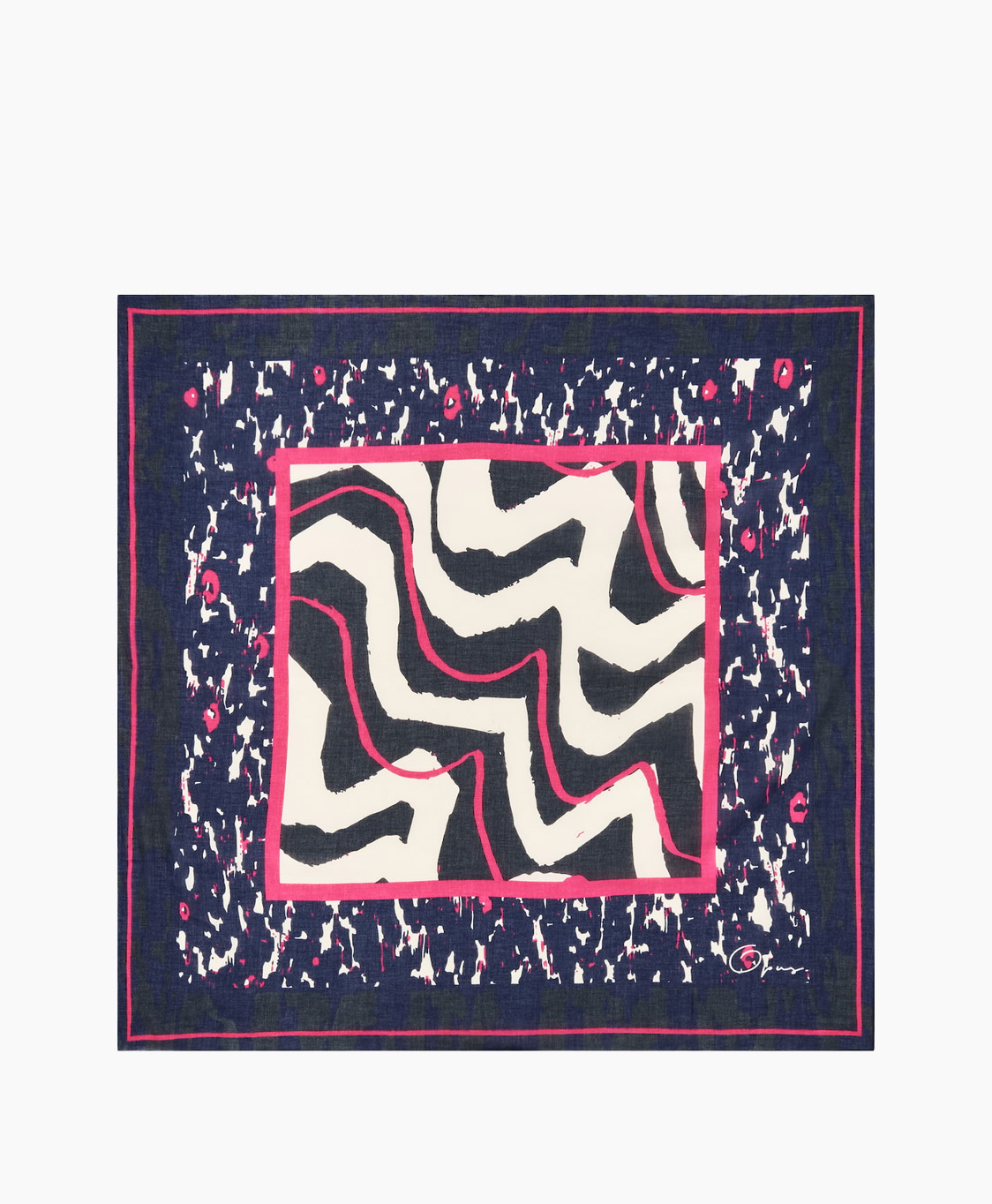 Opus Aruni Scarf Blauw
