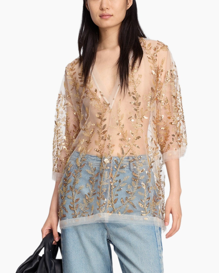 Blouse, Adult, Female, Person, Woman