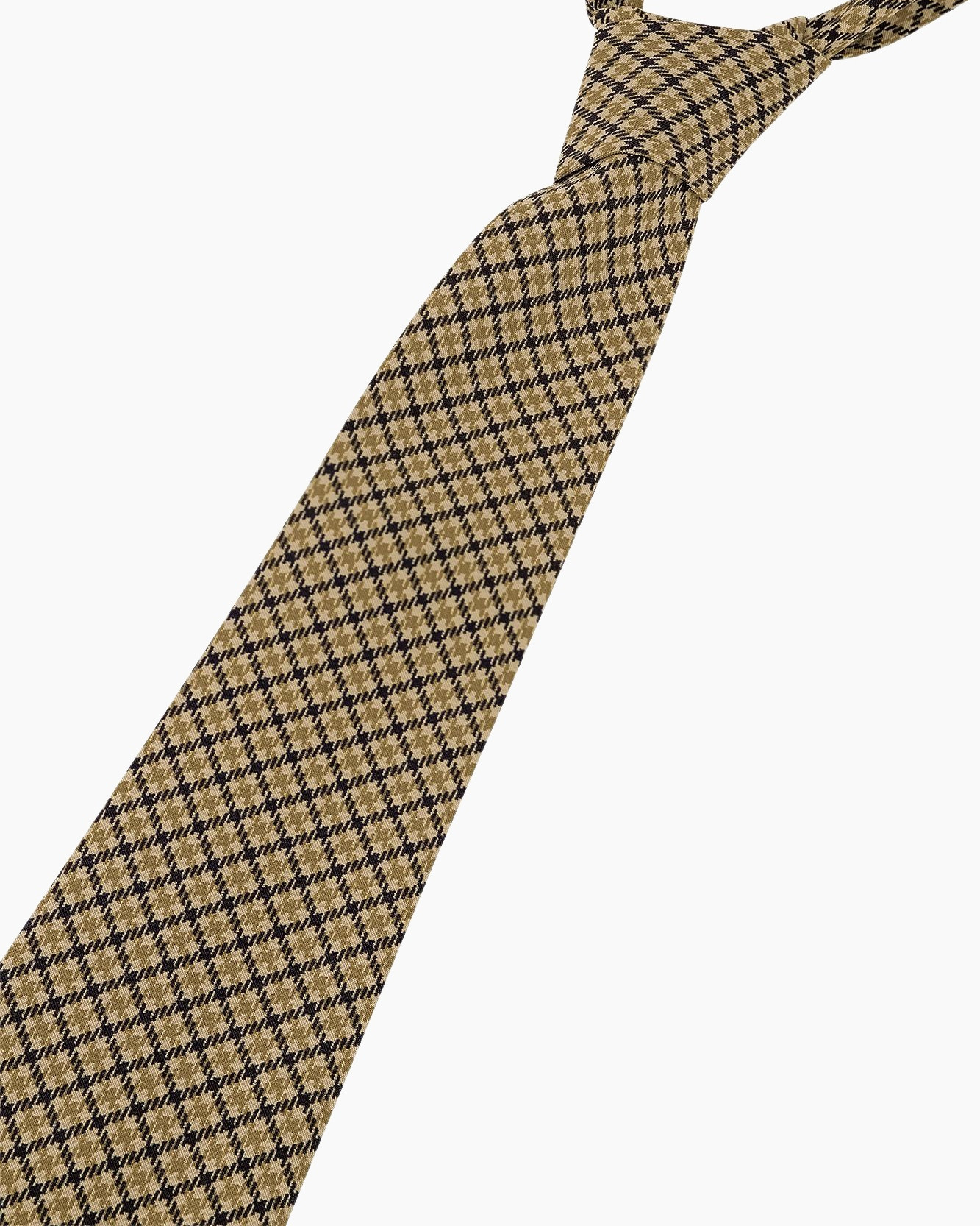 Sneaker Tie Check Beige