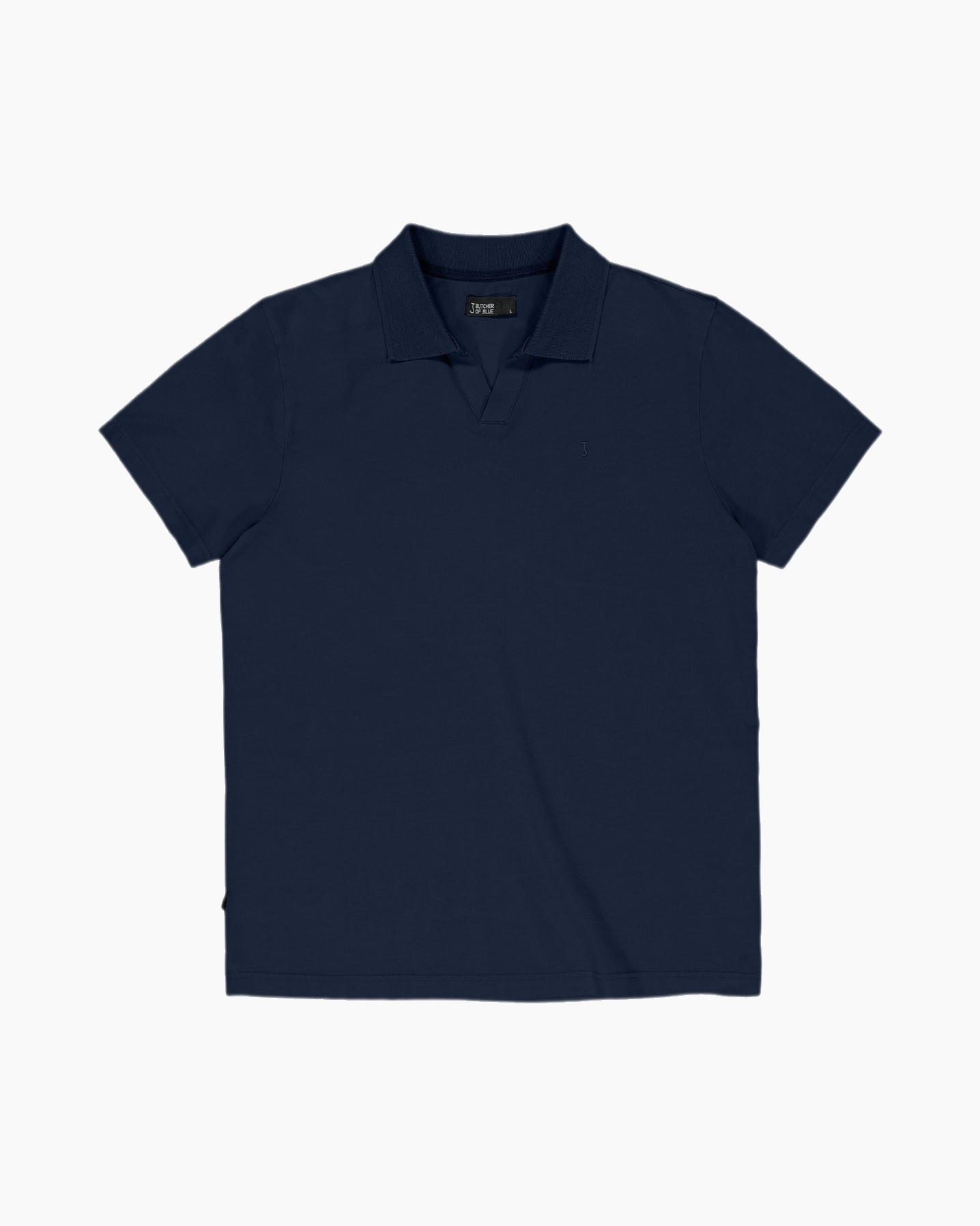 Polo Alain Jersey Blauw Polo Alain Jersey Blauw