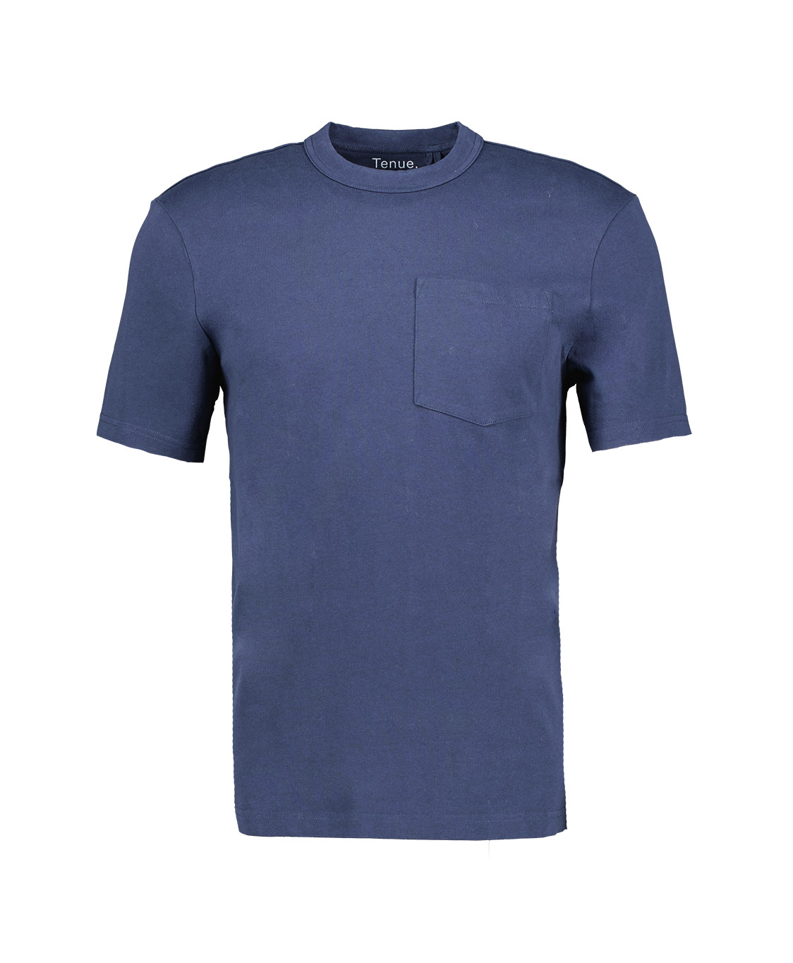 T-shirt Korte Mouw John Blauw