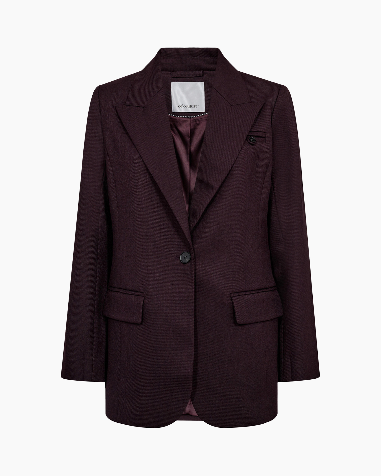 Blazer Almira Fitted Aubergine