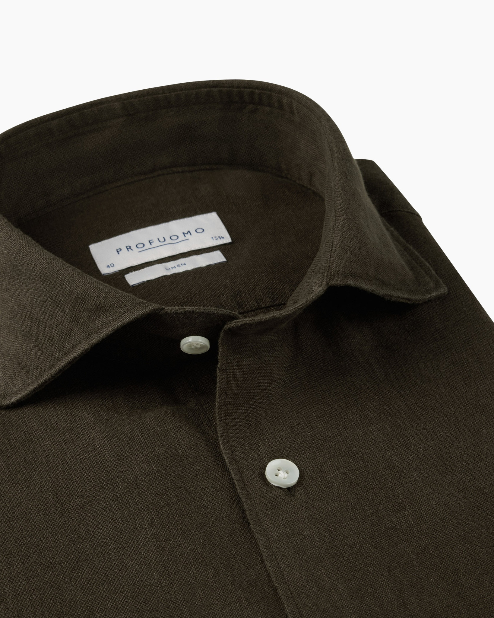 shirt, button-down, collar, long-sleeve, linen