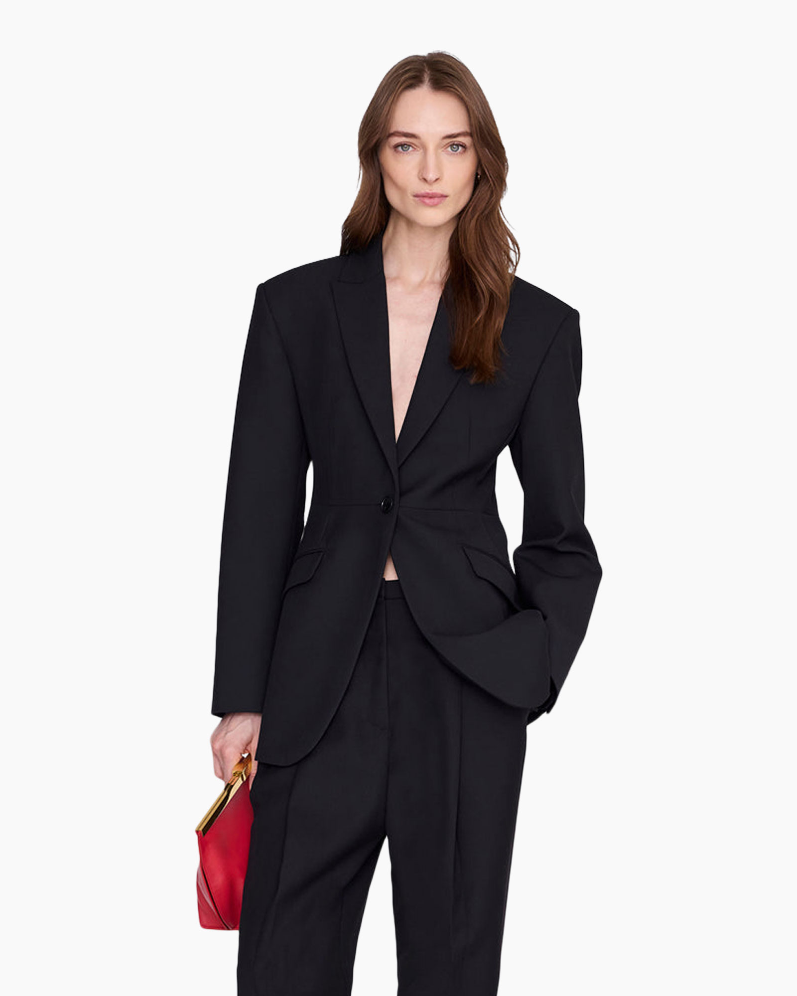 blazer,  pantalon women, pak, broekpak?, zwarte blazer