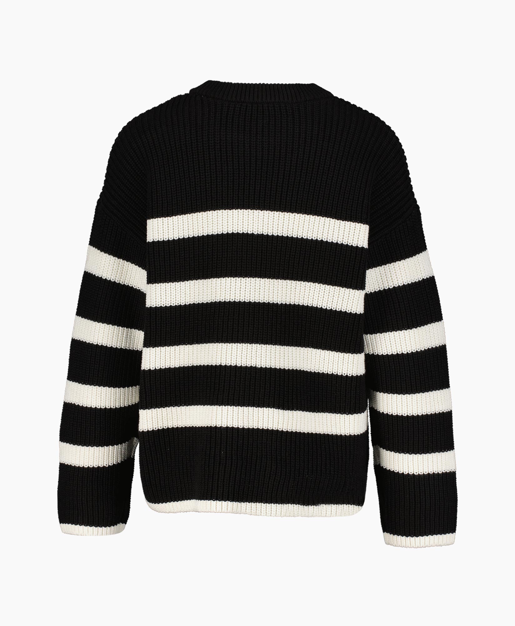 Selected Femme Top Bloomie Ls Knit O-neck B Noos Zwart