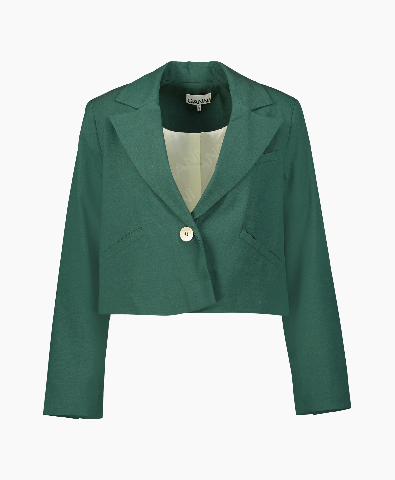 Ganni Blazer F7887 Groen