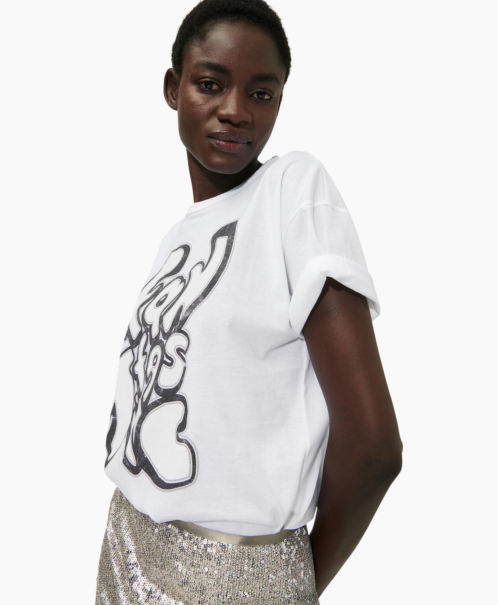 Luisa Cerano T-shirt 388072/7723-0 Wit