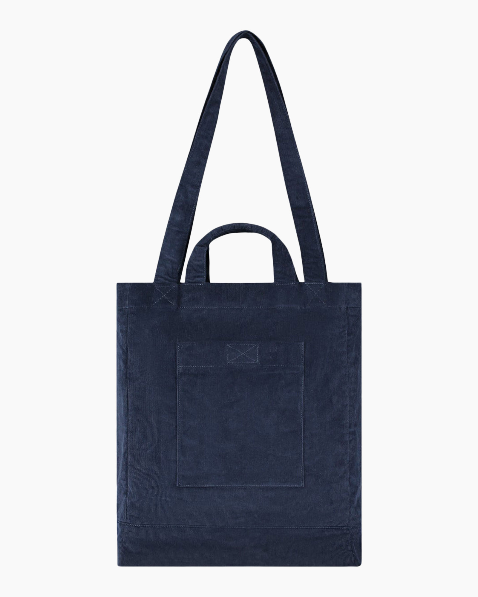 Tas Curduroy Donker Blauw