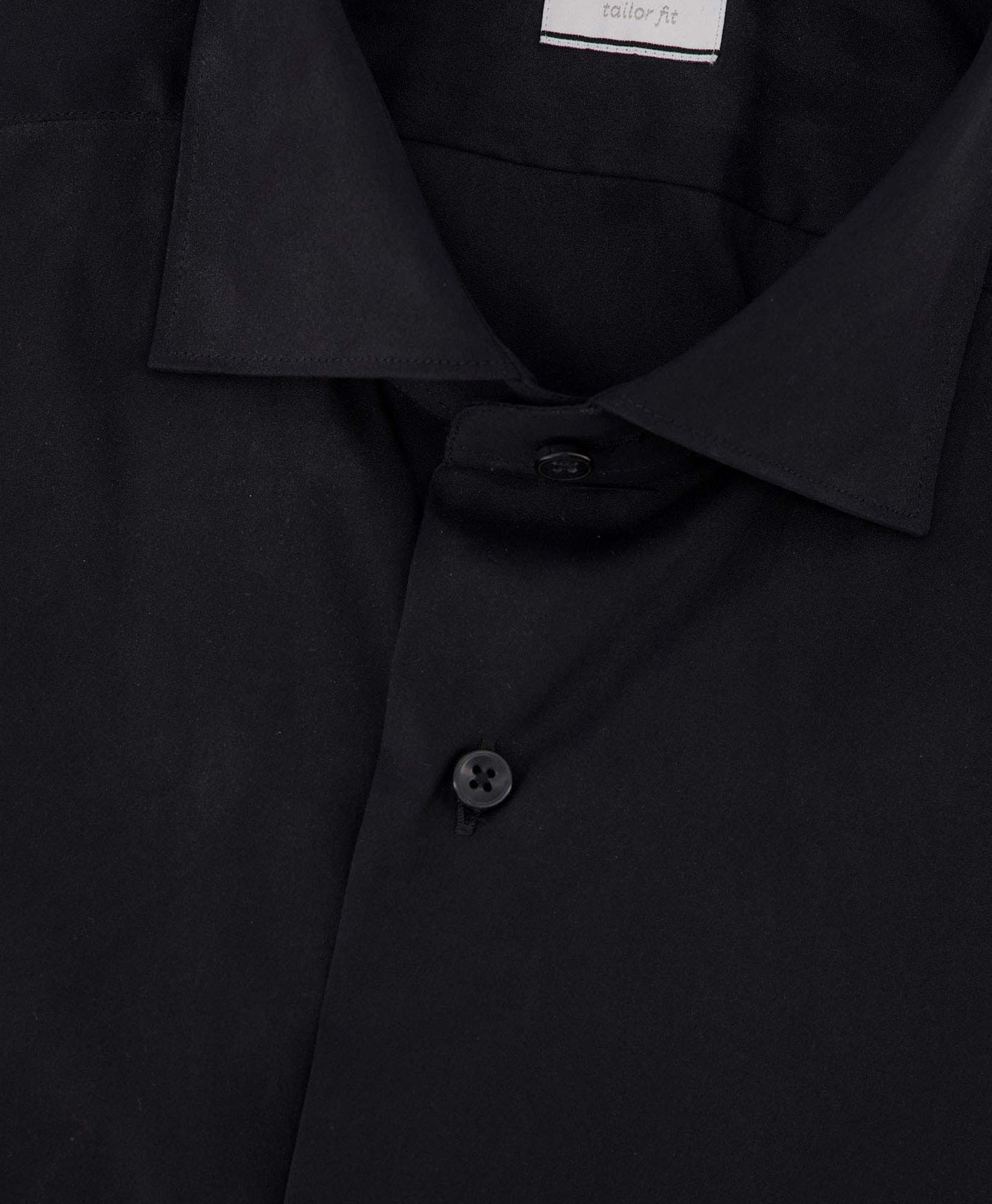 Xacus Overhemd 16125/558 Tailor Zwart