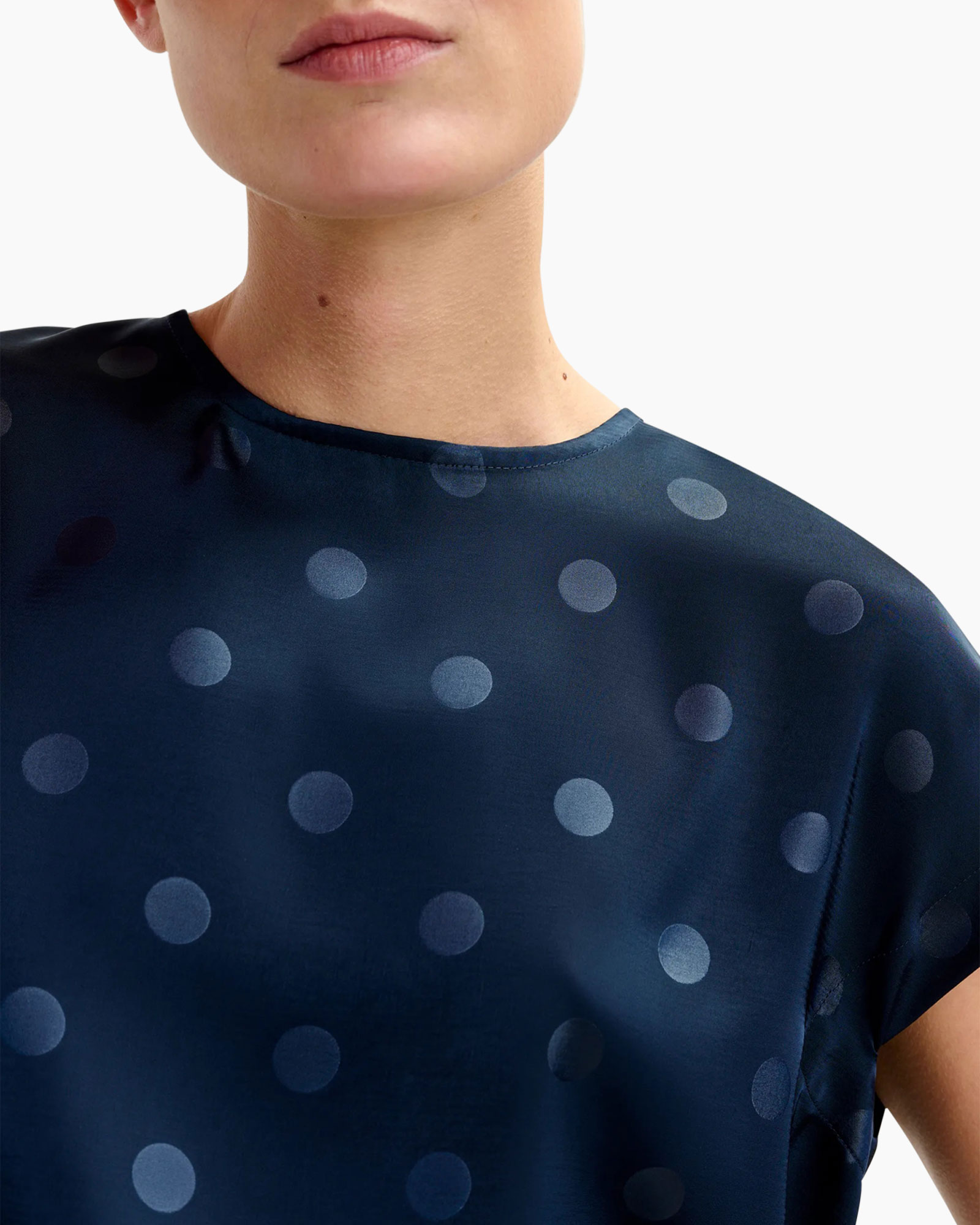 Top Ishirt Donker Blauw