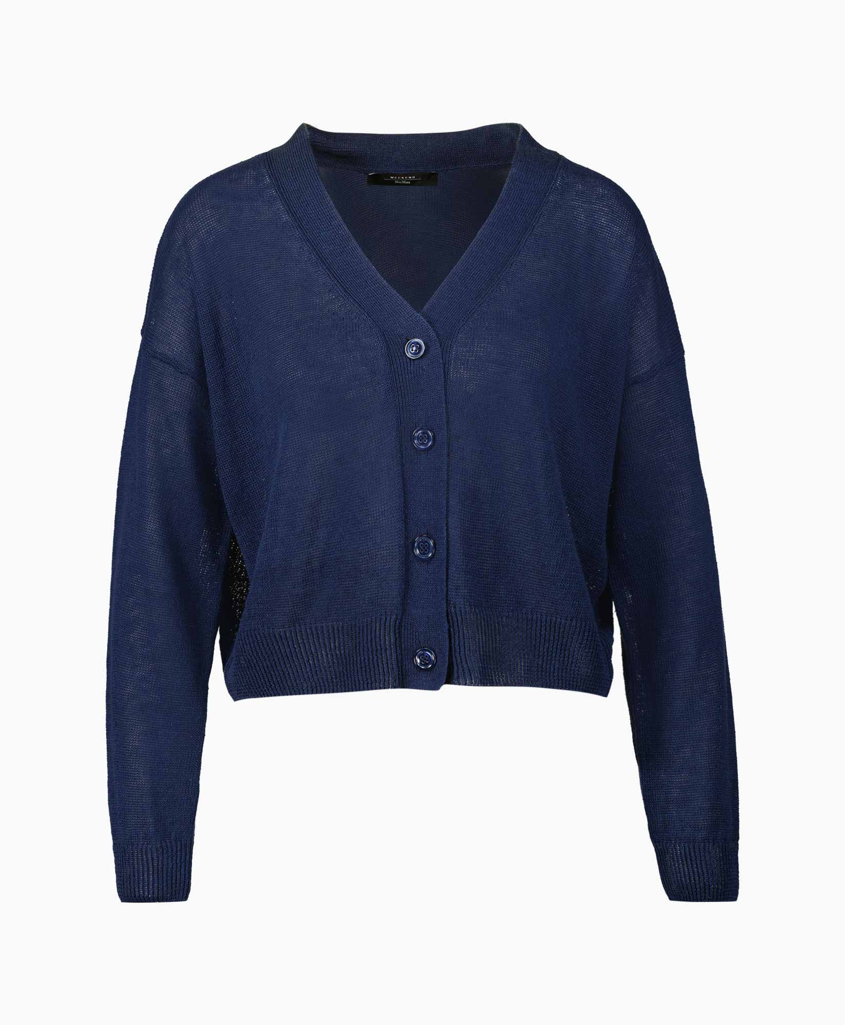 Maxmara Weekend Vest Daniela Donker Blauw