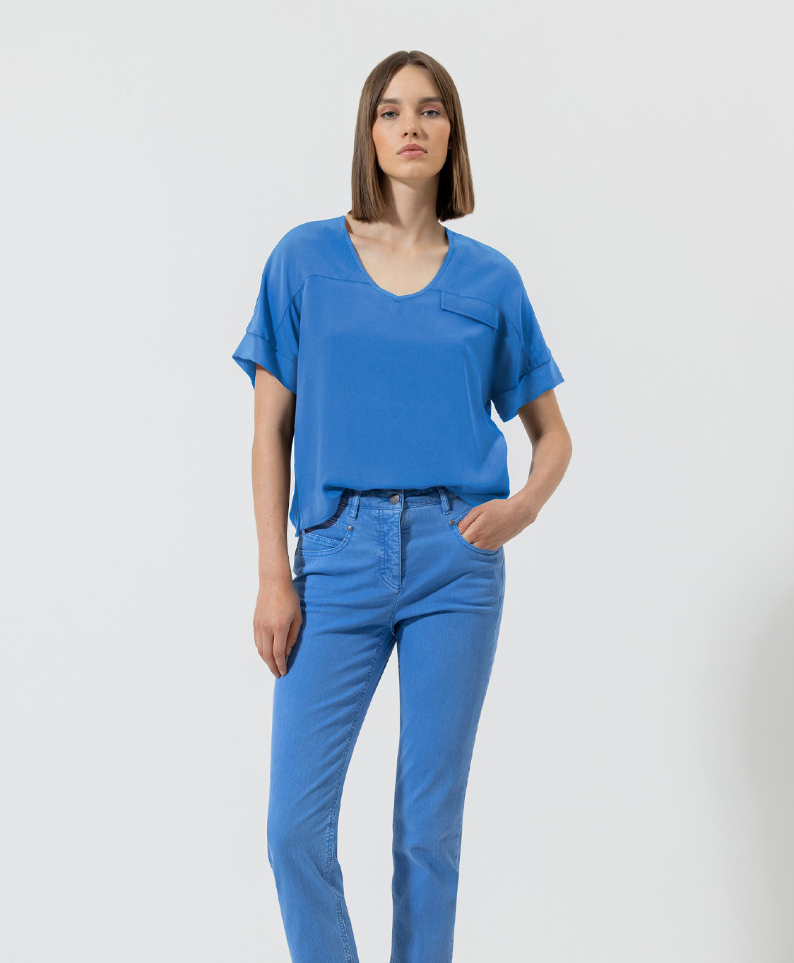Luisa Cerano T-shirt 378989/7599-0 Lavendel